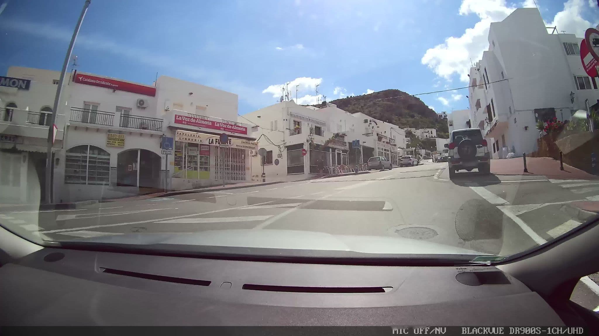 Street view near Hotel Simon, Mojacar — © josealb (CC BY-SA · Mapillary)