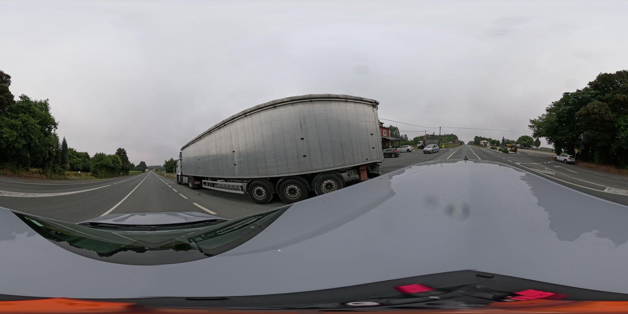 Street view near Hostal O Cruceiro, Oroso — © yannakis (CC BY-SA · Mapillary)
