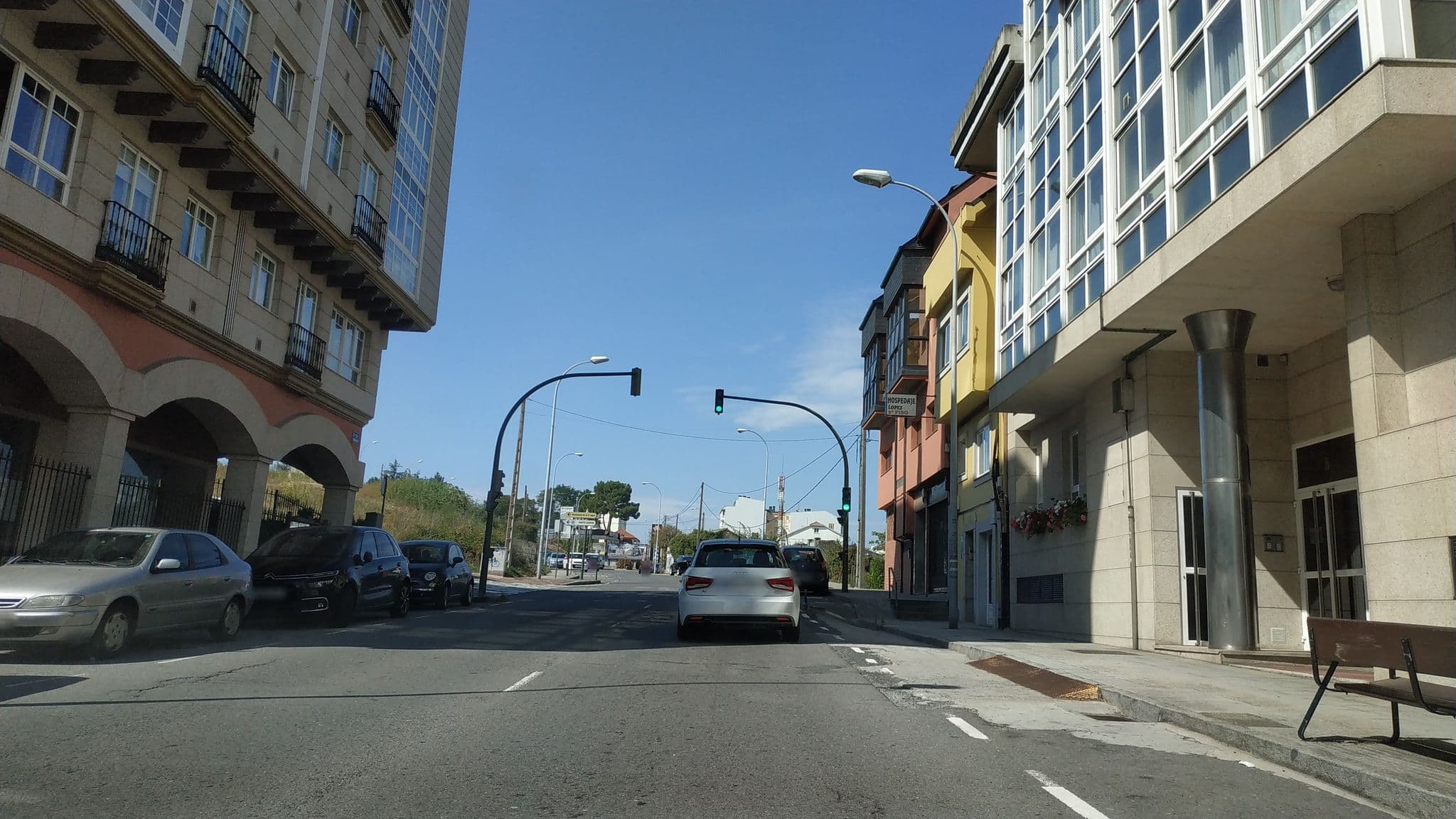 Street view near Hospedaje Lopez, A Coruña — © iago (CC BY-SA · Mapillary)