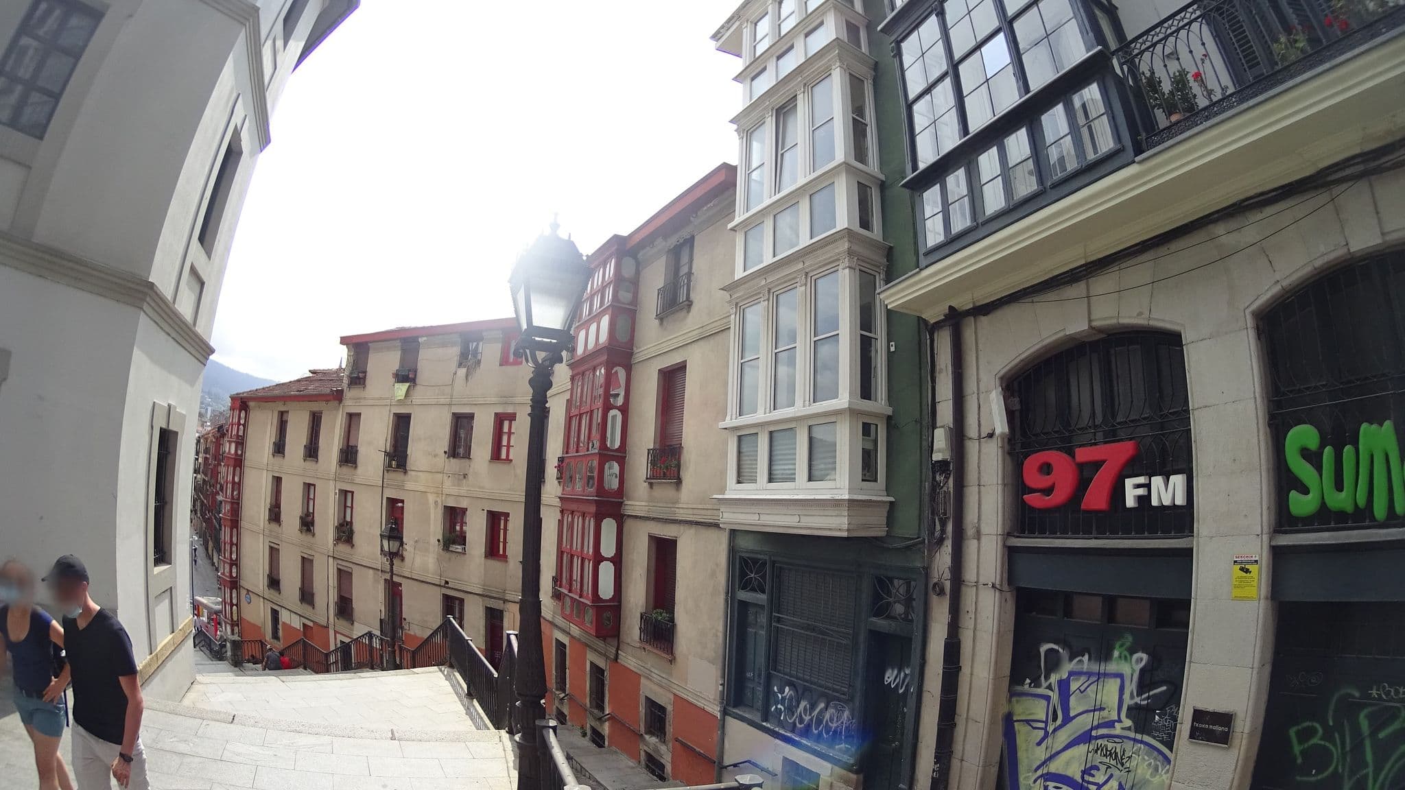 Street view near Pensión Matilde, Bilbao — © robertogeb (CC BY-SA · Mapillary)