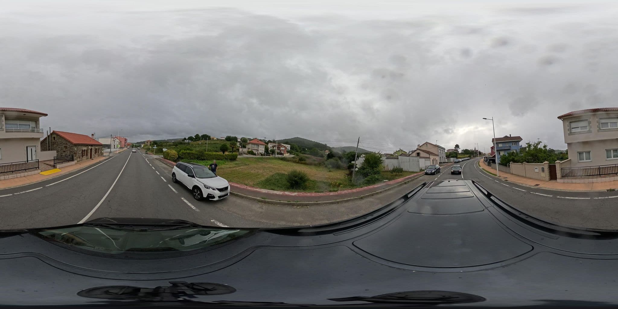 Street view near Casa Camiño dos Faros, Laxe — © seraq (CC BY-SA · Mapillary)