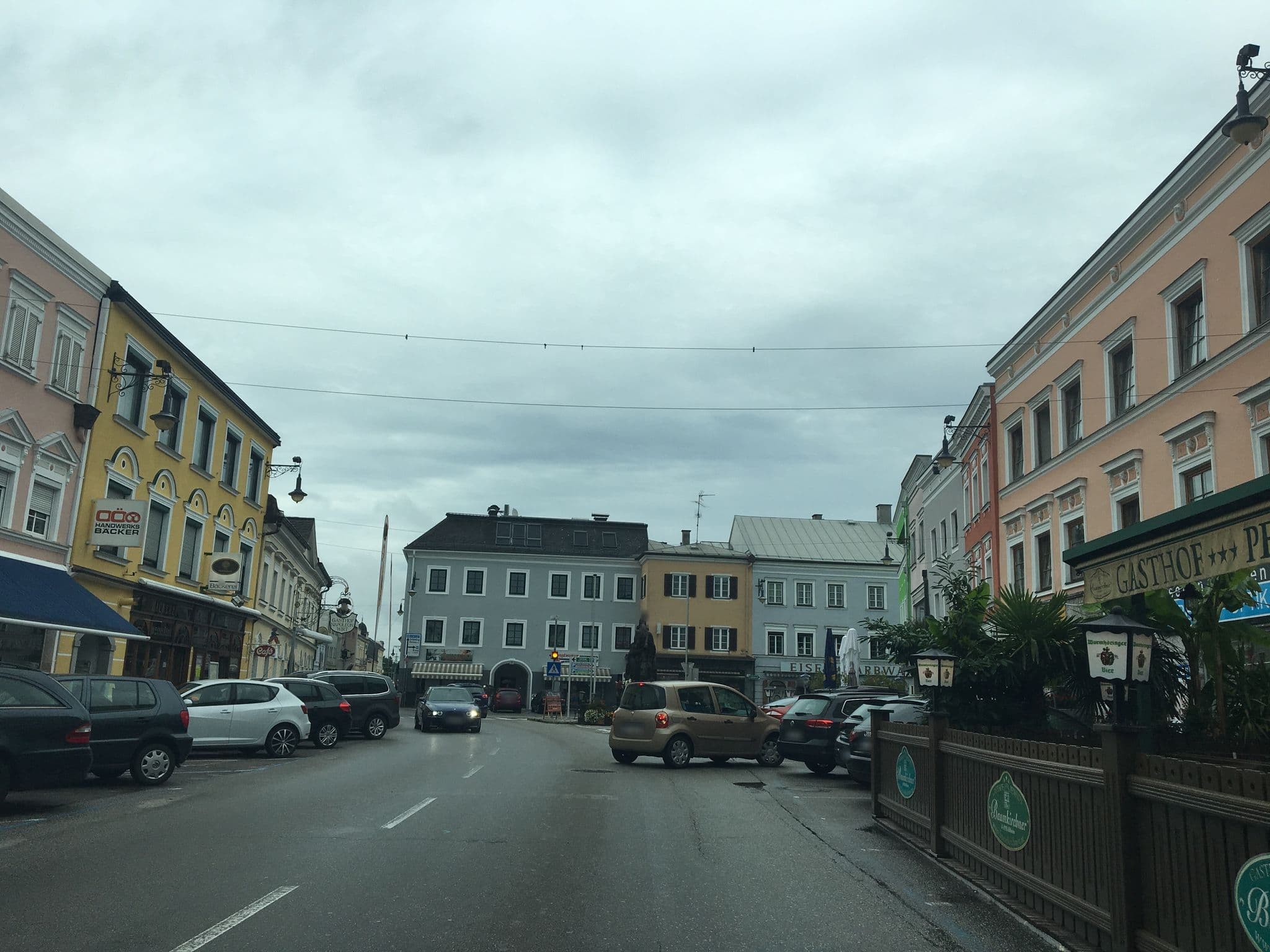 Street view near Gasthof Pension Baumkirchner, Altheim — © schobi (CC BY-SA · Mapillary)