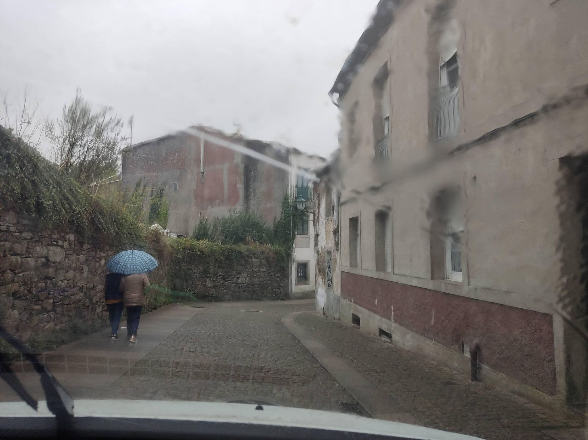 Street view near Hostel SP 55, Santiago de Compostela