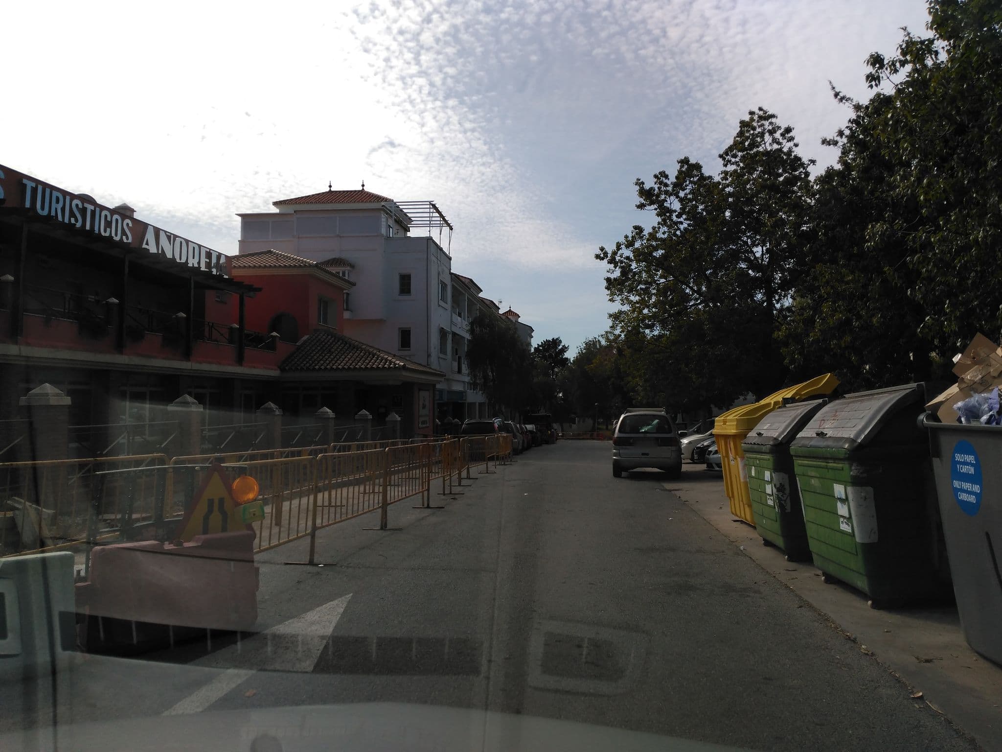 Street view near Residencial Anoreta, Rincón de la Victoria — © mlopezantequera (CC BY-SA · Mapillary)