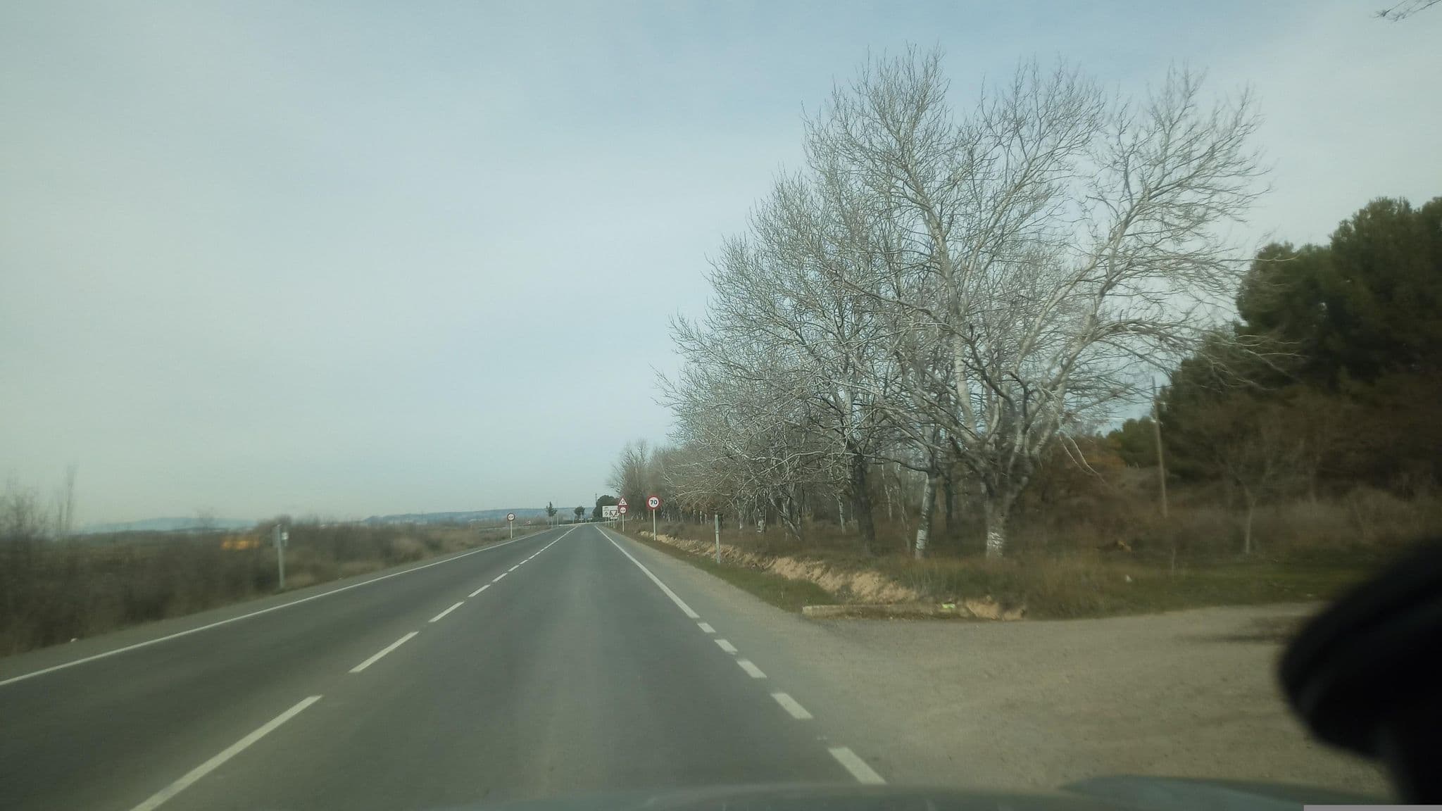 Street view near Area de autocaravanas de Cabanillas, Fustiñana — © avaldeon (CC BY-SA · Mapillary)