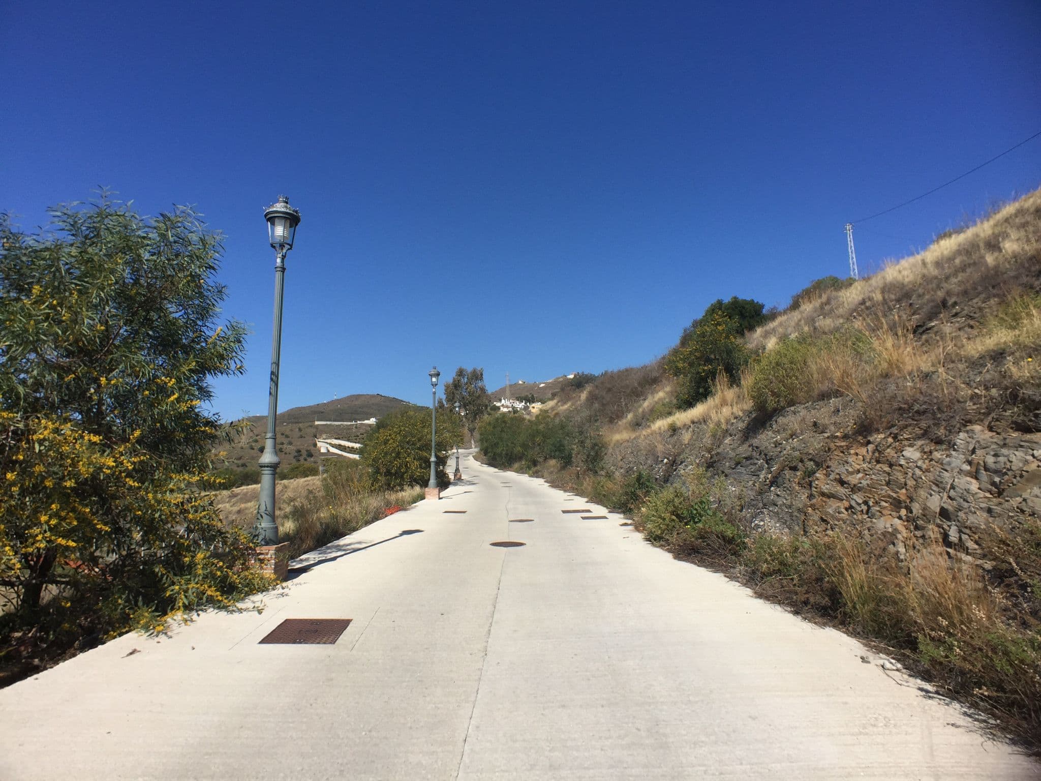 Street view near Villa Tierra Estrella, Nerja