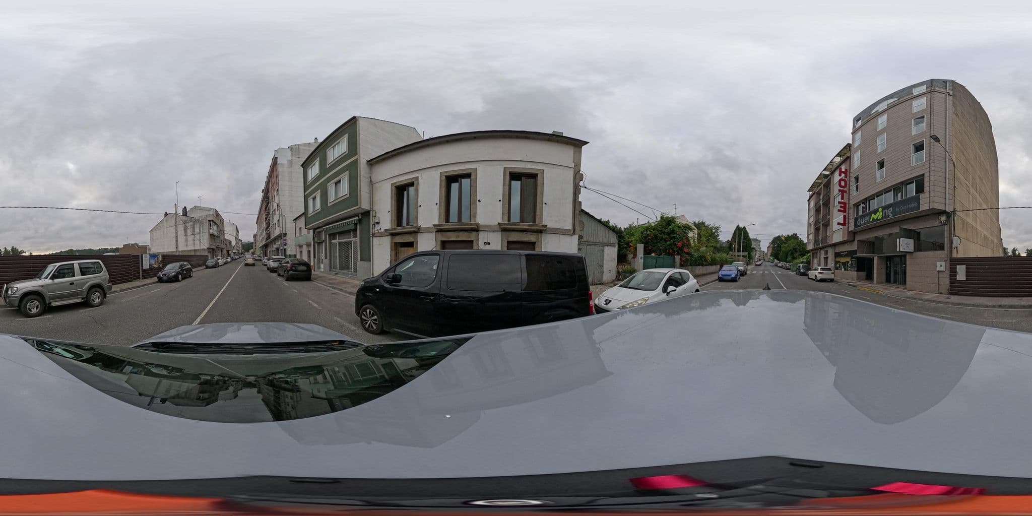 Street view near Hotel Villa de Sarria, Samos — © yannakis (CC BY-SA · Mapillary)