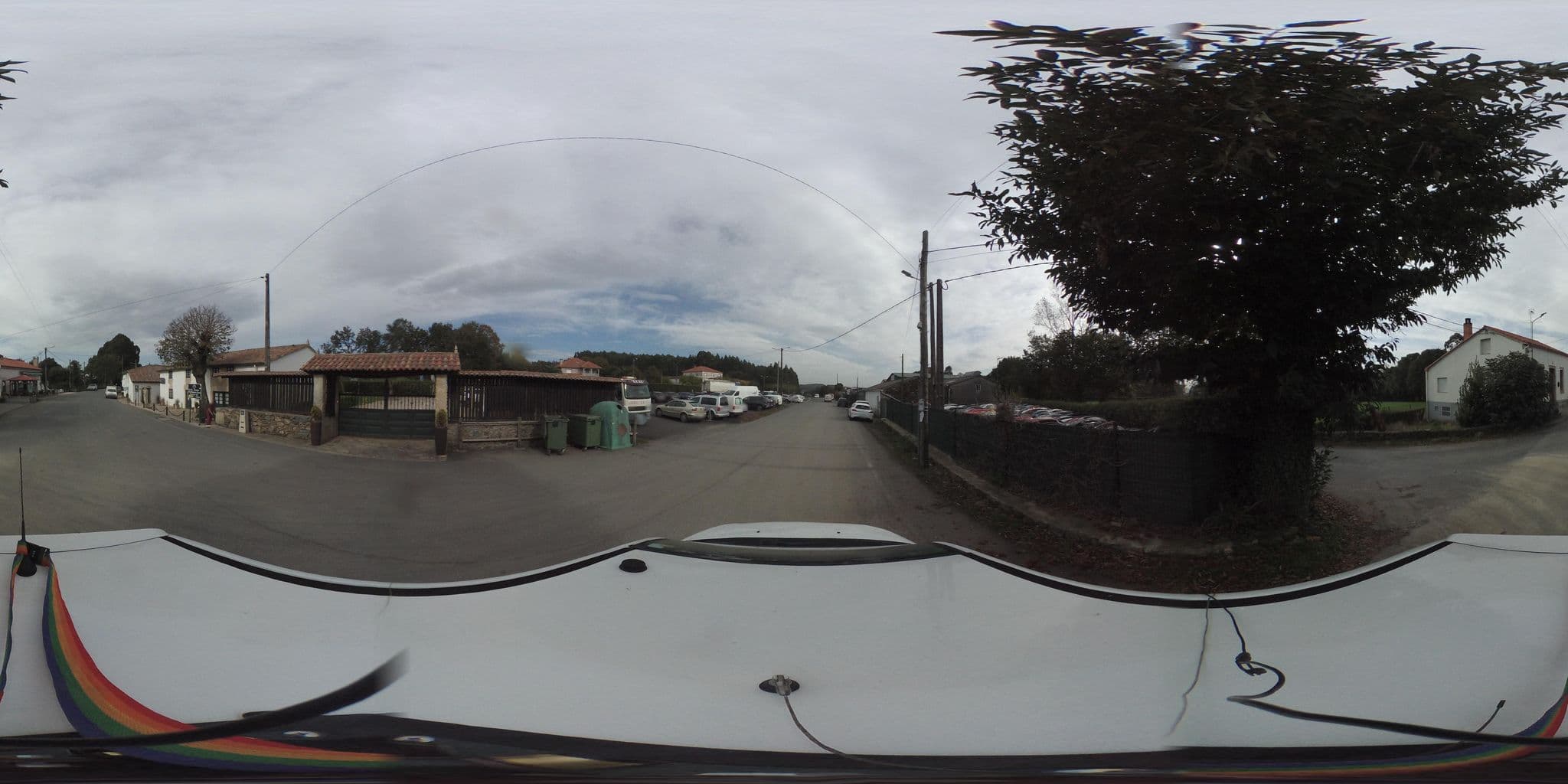 Street view near Pensión Baires, Monterroso — © AdgobaAlvac (CC BY-SA · Mapillary)