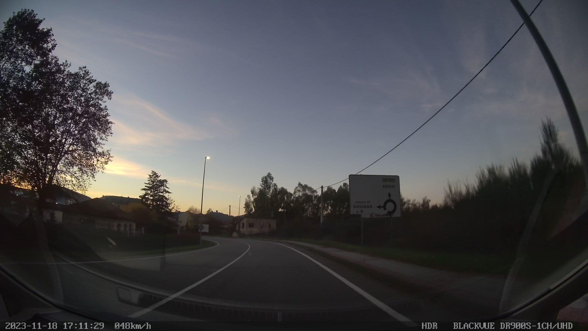 Street view near Balneario de Sousas, Verín — © sanjorgepinho (CC BY-SA · Mapillary)