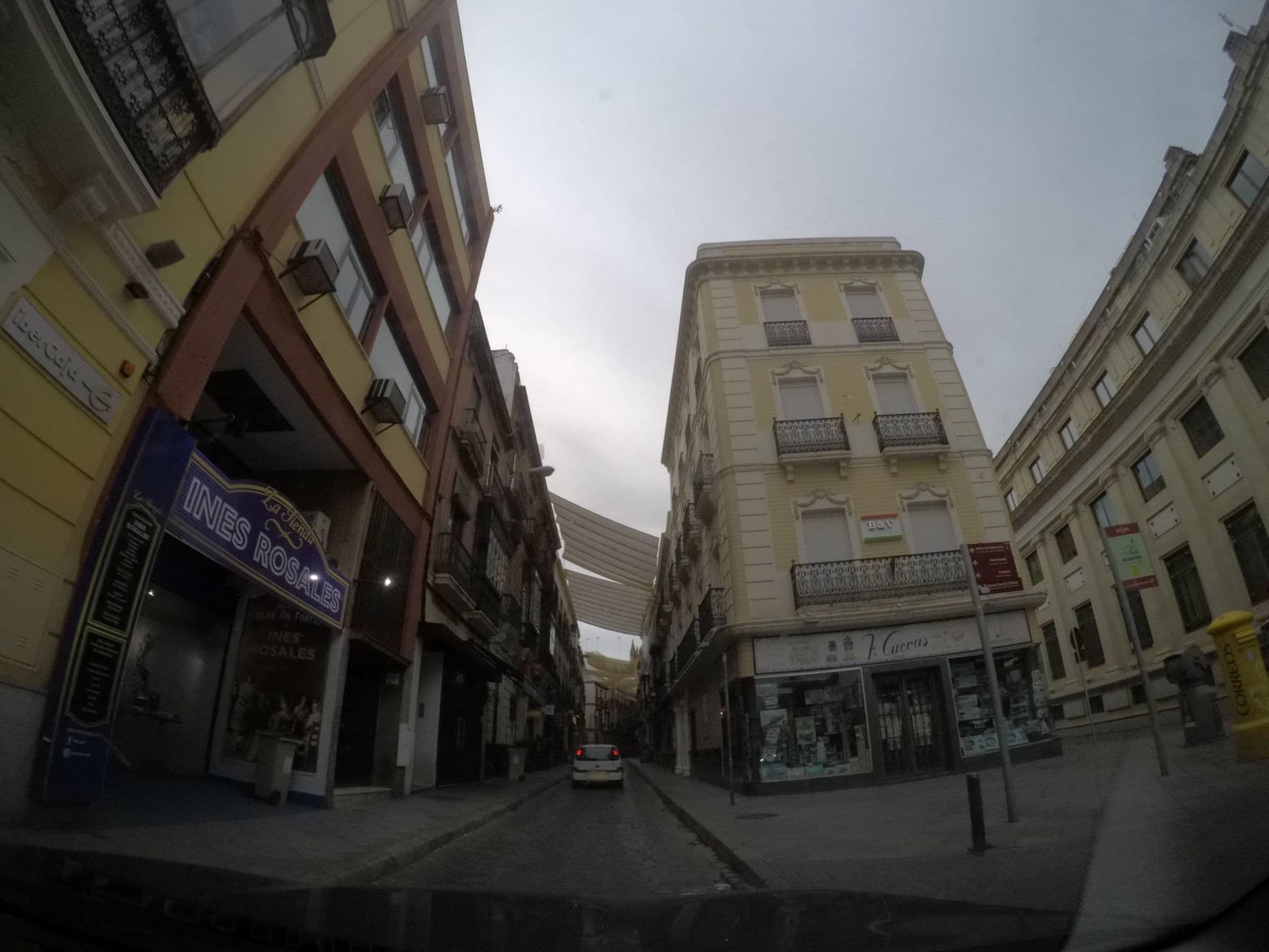 Street view near Mercer Hotel, Sevilla