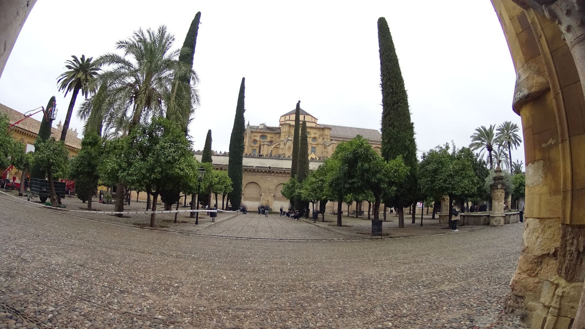 Street view near Hotel Los Patios, Córdoba