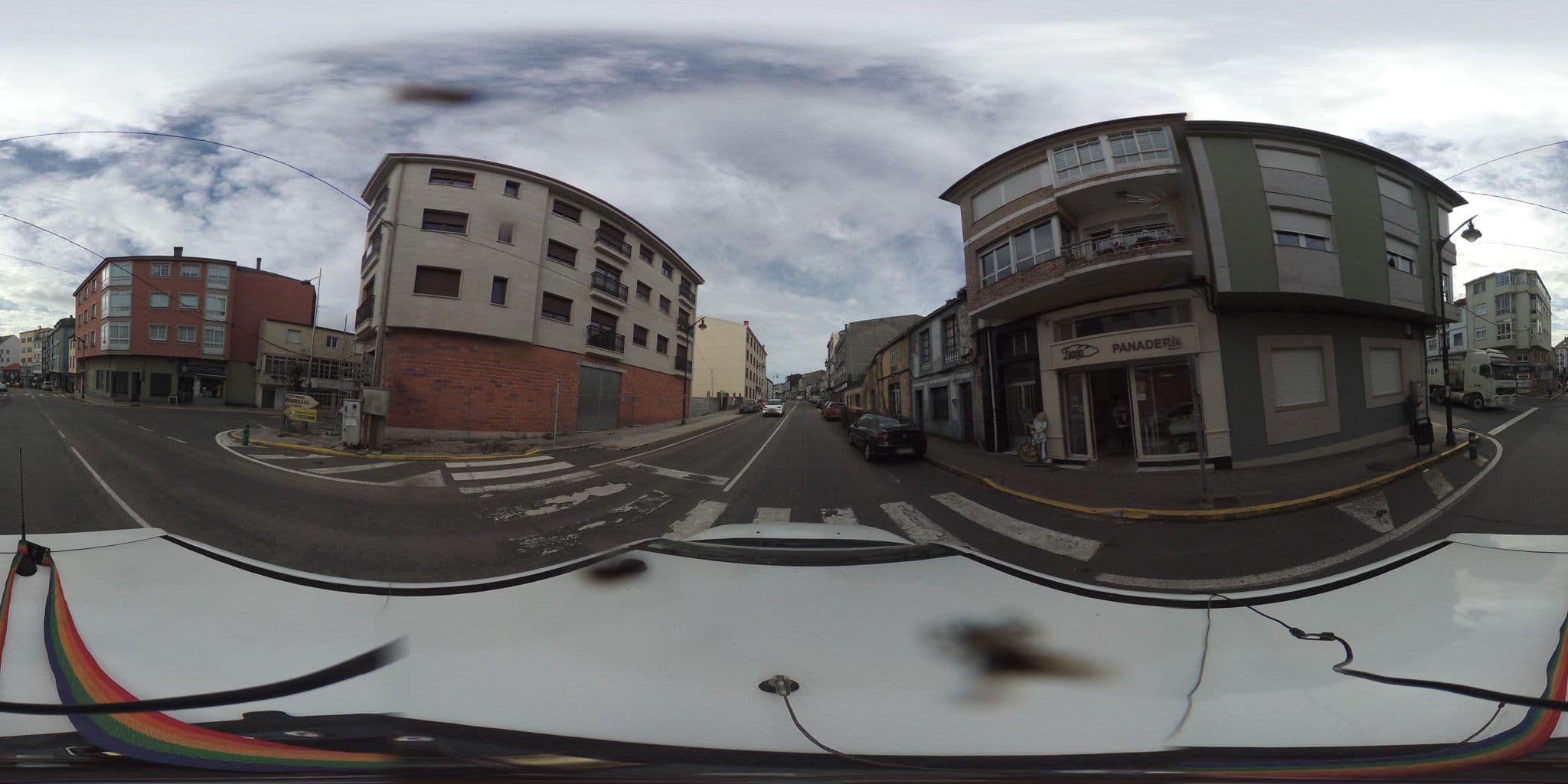 Street view near Pensión San Marcos, Monterroso — © AdgobaAlvac (CC BY-SA · Mapillary)