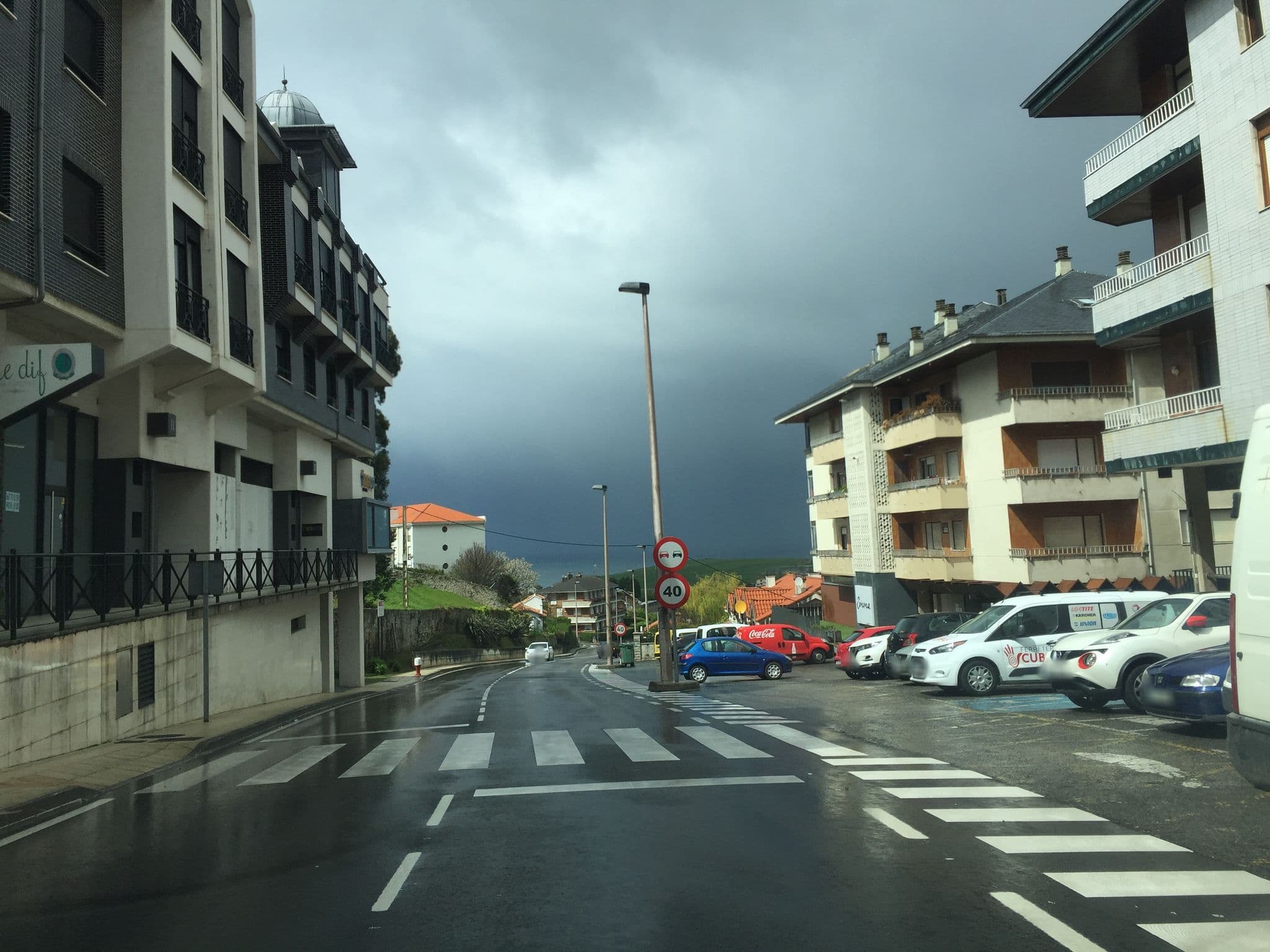 Street view near Hotel Montañés, Suances — © ptmap (CC BY-SA · Mapillary)