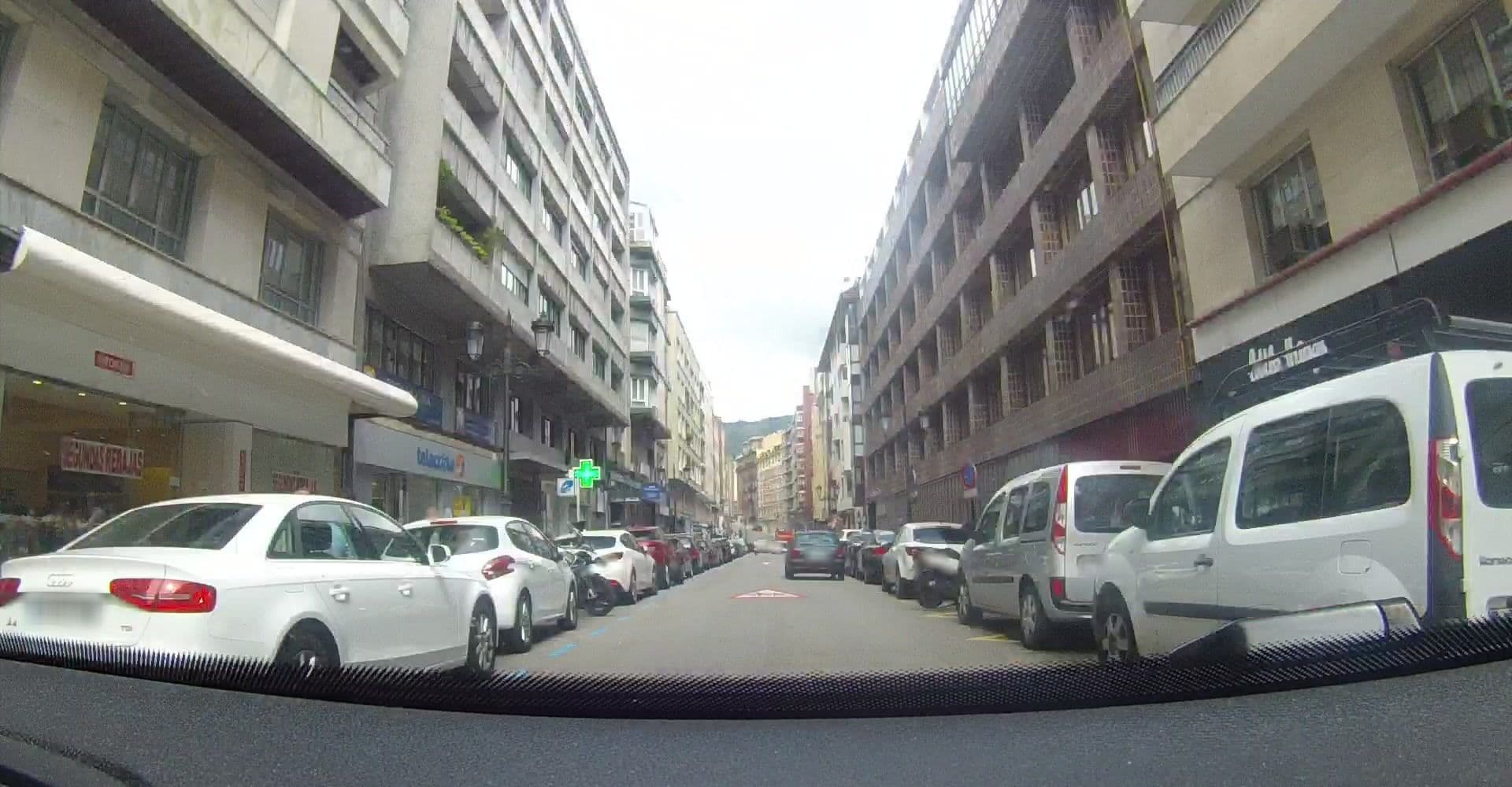 Street view near Pensión Cabezas, Oviedo — © VincentVE (CC BY-SA · Mapillary)