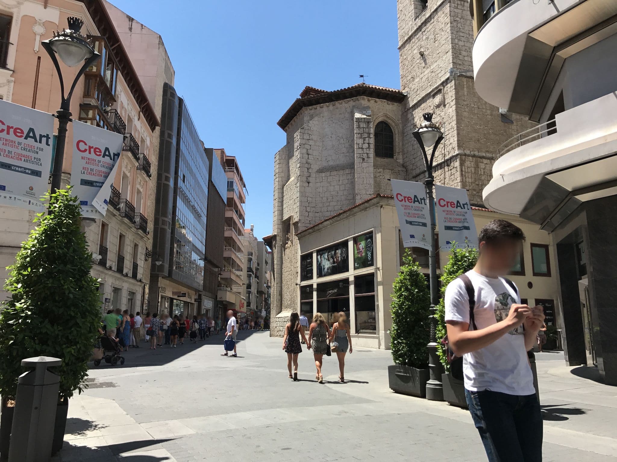 Street view near Eurostars Valladolid, Valladolid — © miguel_andrade (CC BY-SA · Mapillary)