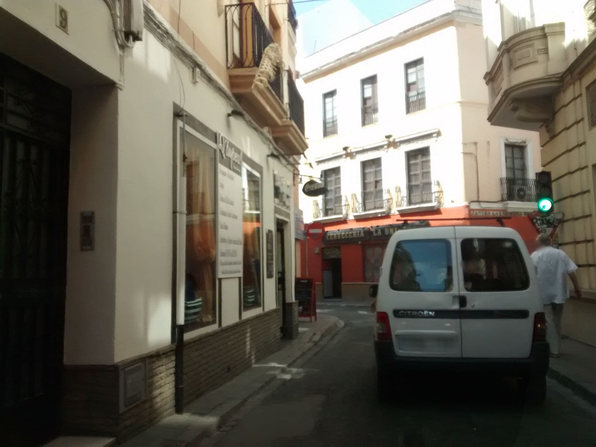 Street view near Unión Campana, Sevilla