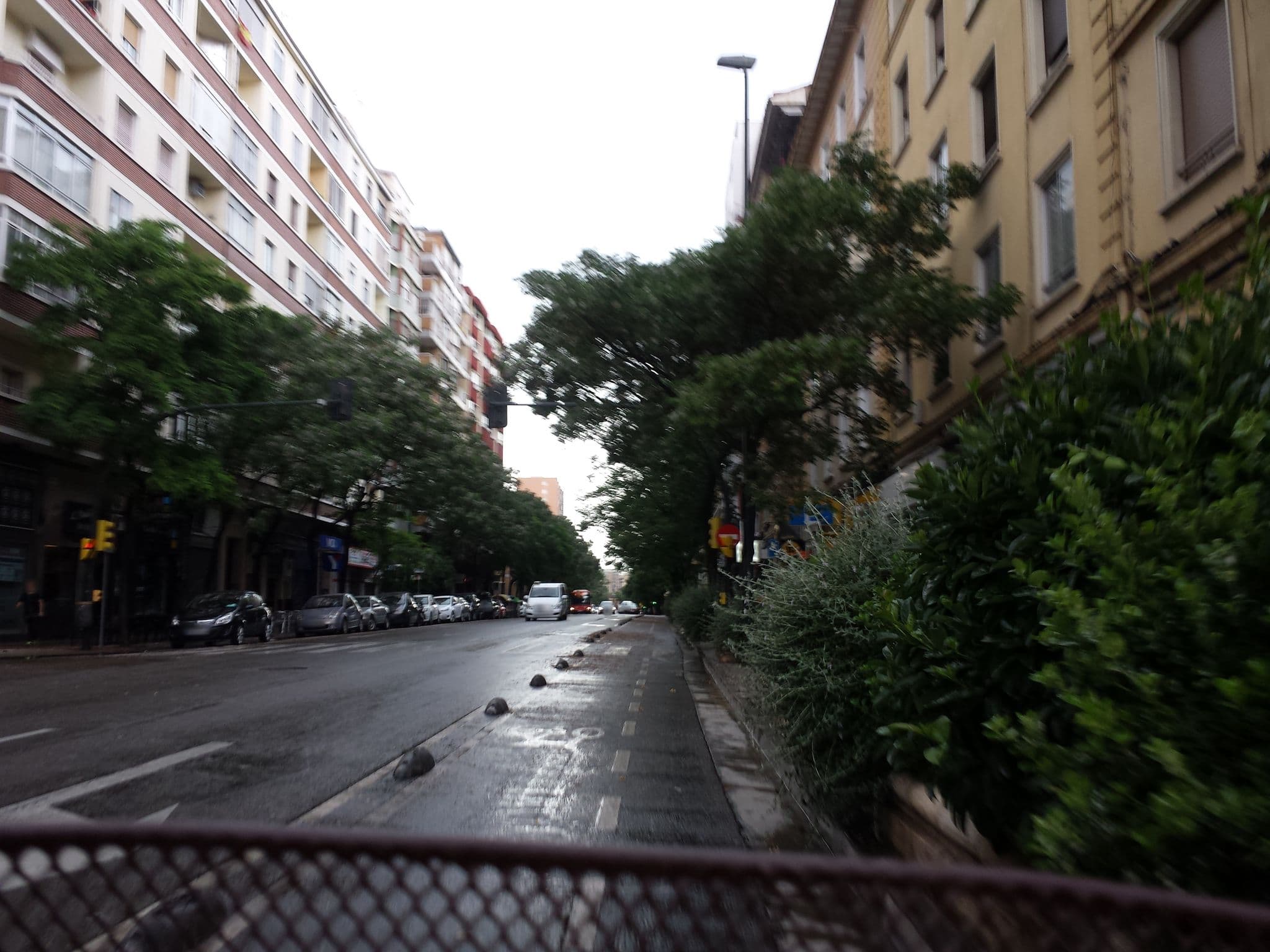Street view near Pensión Corona, Delicias — © robot8a (CC BY-SA · Mapillary)