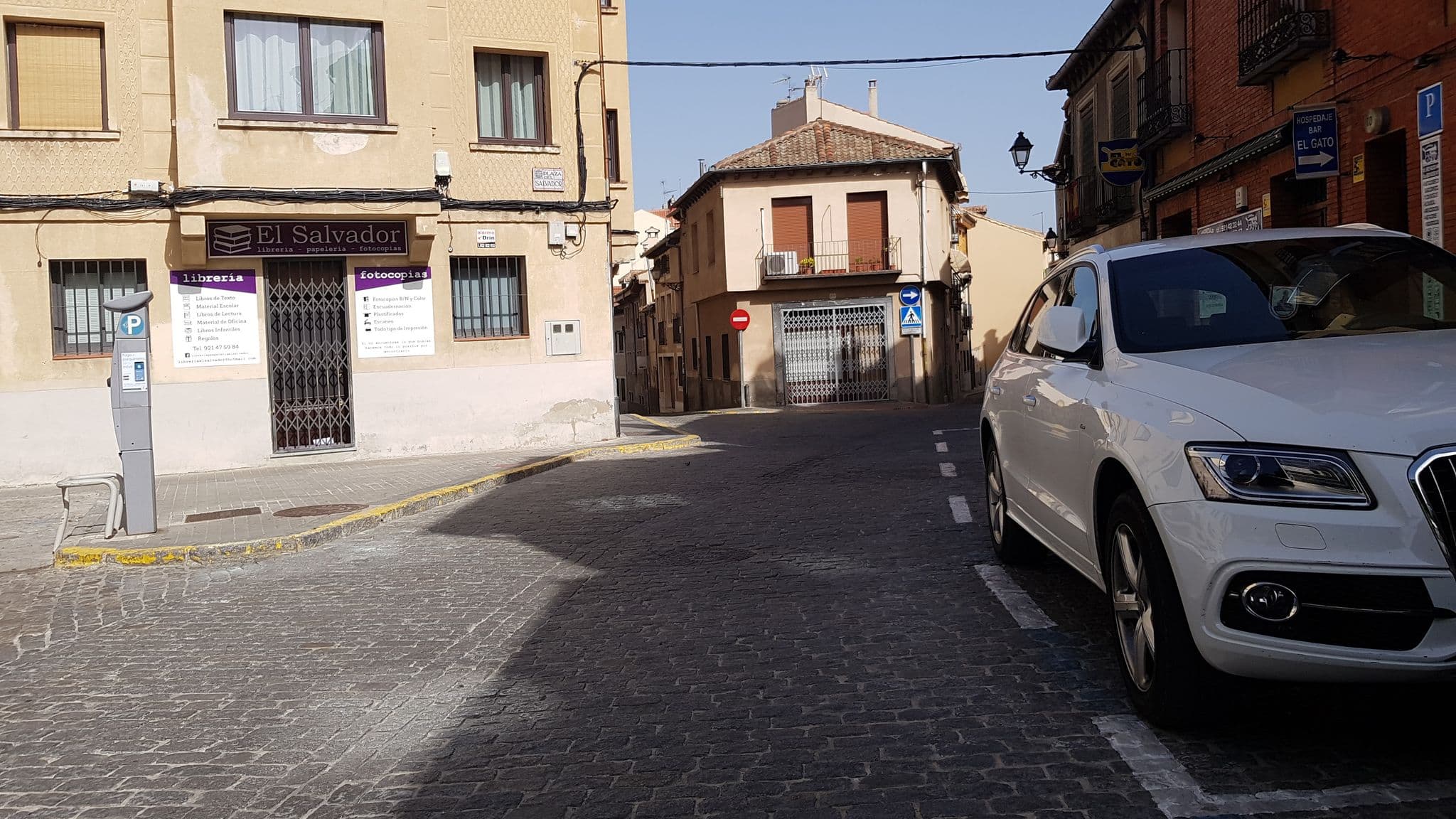 Street view near Hospedaje Bar El Gato, Segovia — © phoneixs (CC BY-SA · Mapillary)