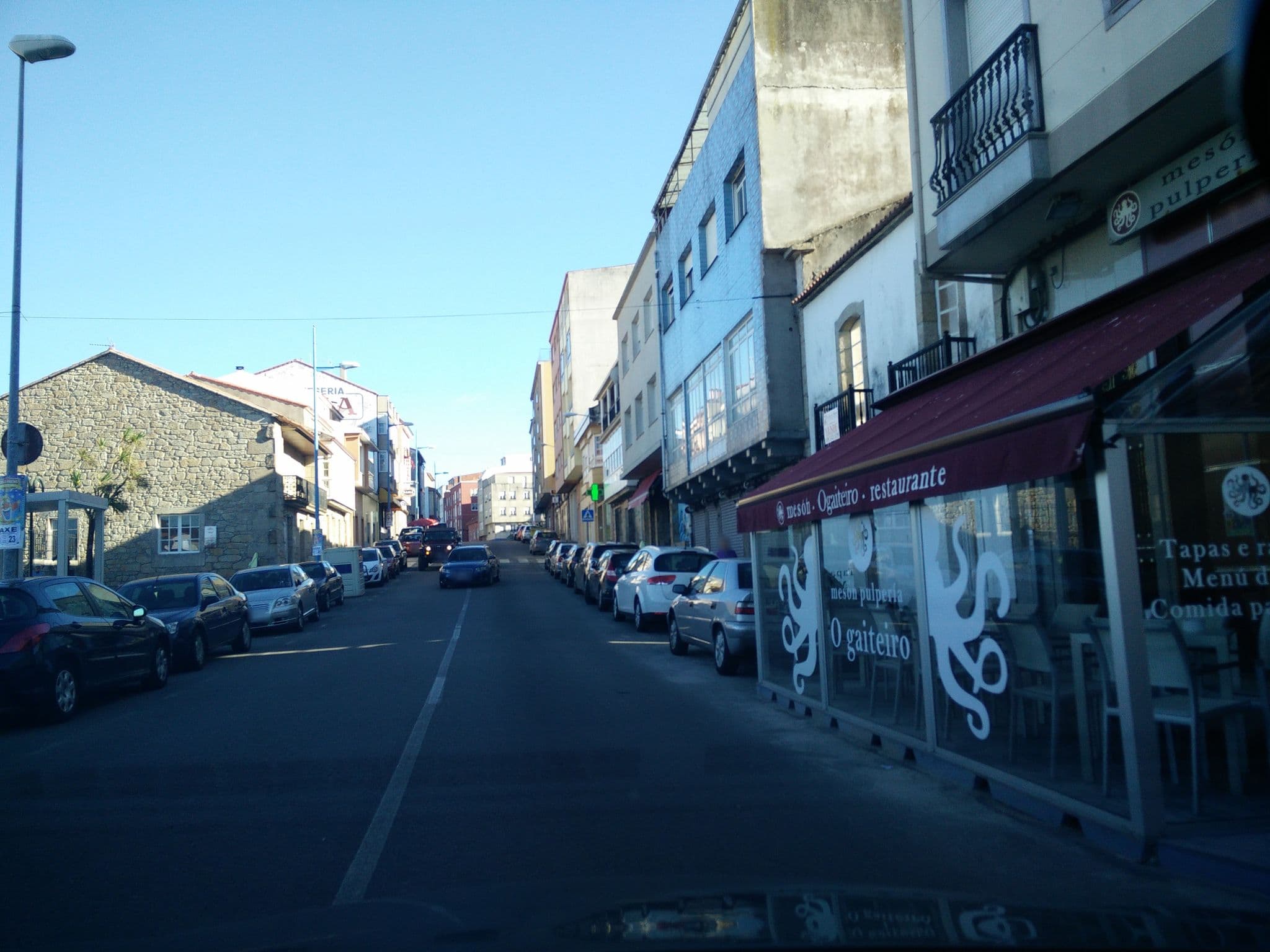 Street view near O Náutico, Laxe — © txenoo (CC BY-SA · Mapillary)