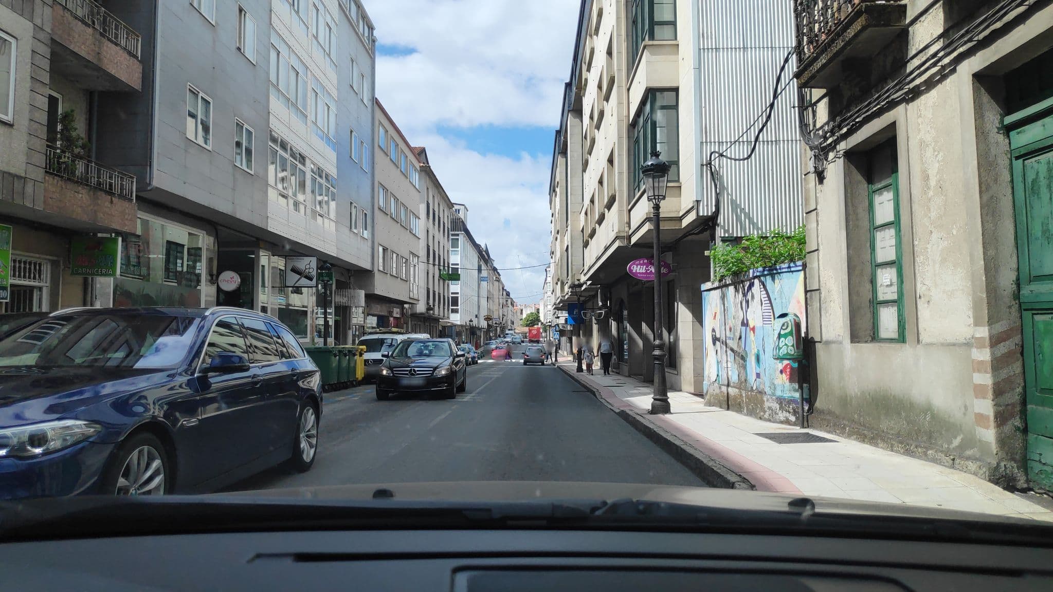 Street view near Hotel Roquiño, Caldas de Reis — © polkillas (CC BY-SA · Mapillary)
