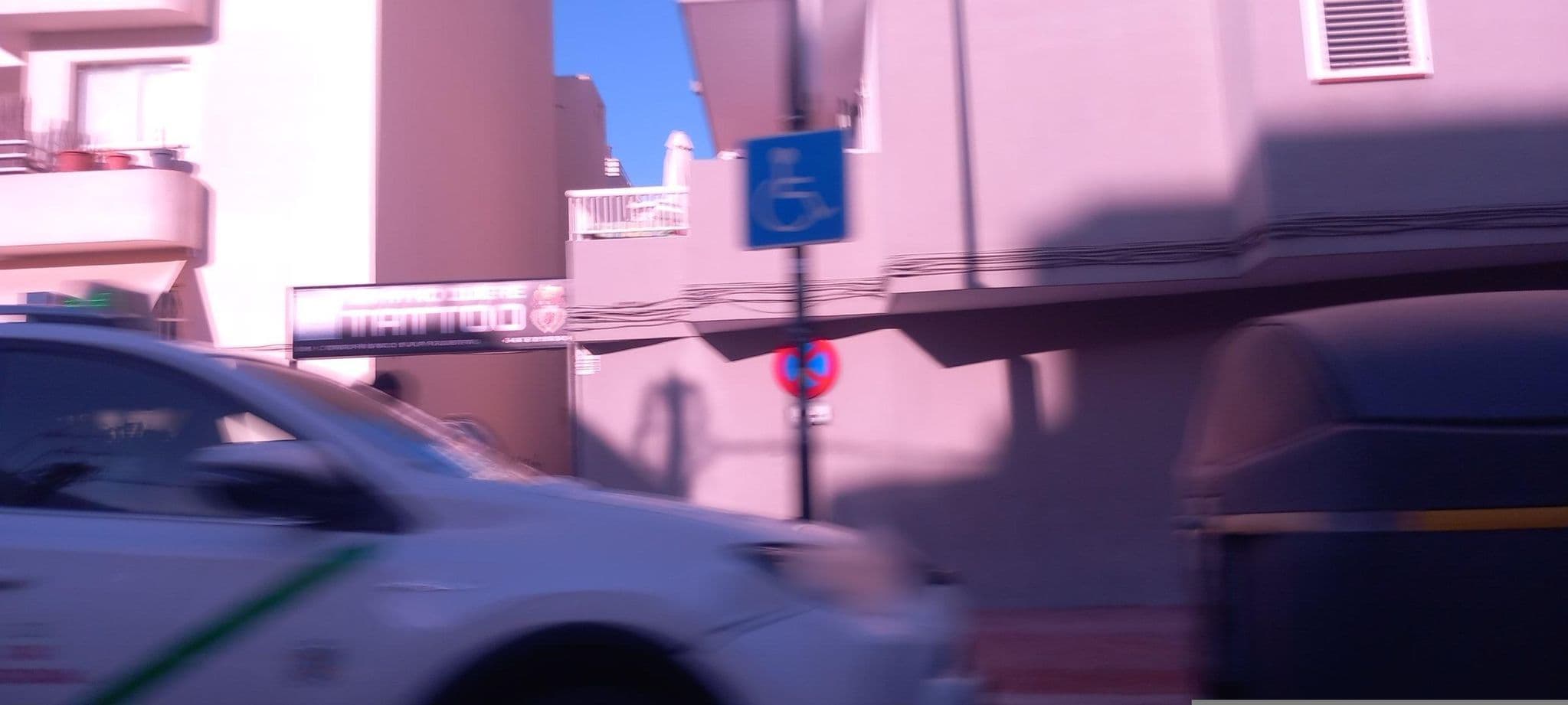 Street view near Play Hotel, Ibiza