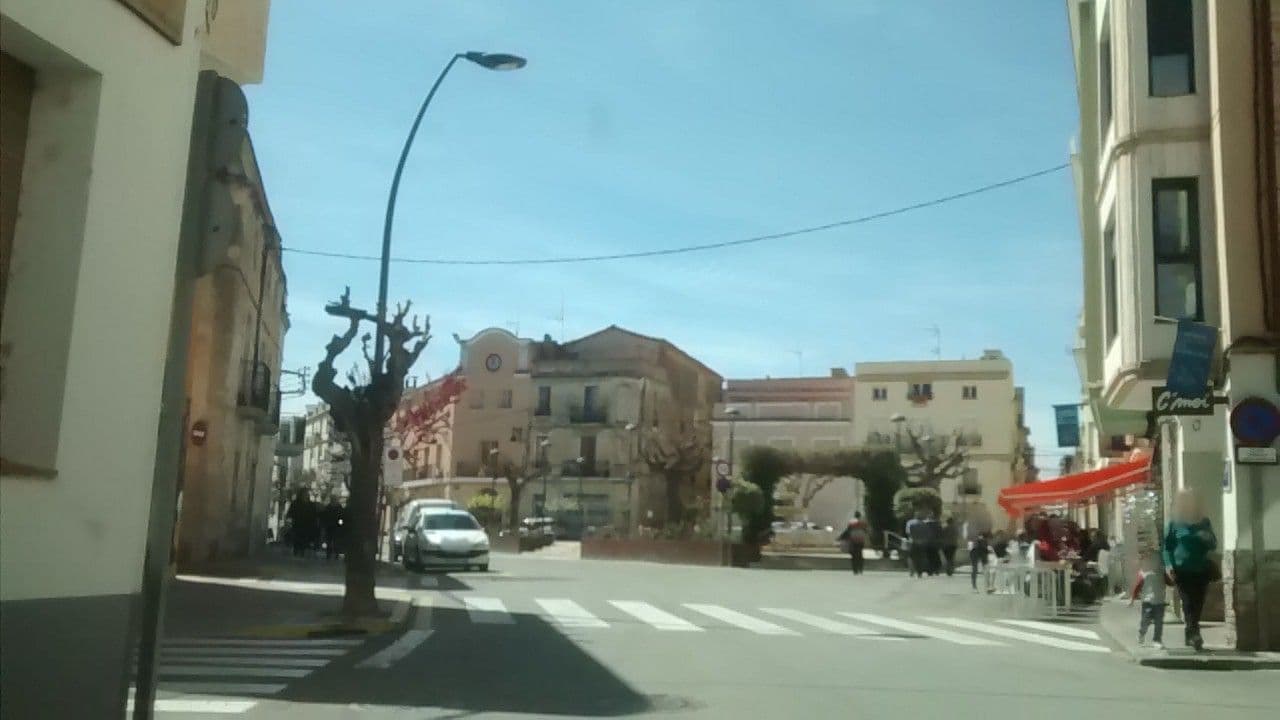 Street view near Pensió Rosa Dels Vents, L'Ampolla — © msevilla00 (CC BY-SA · Mapillary)