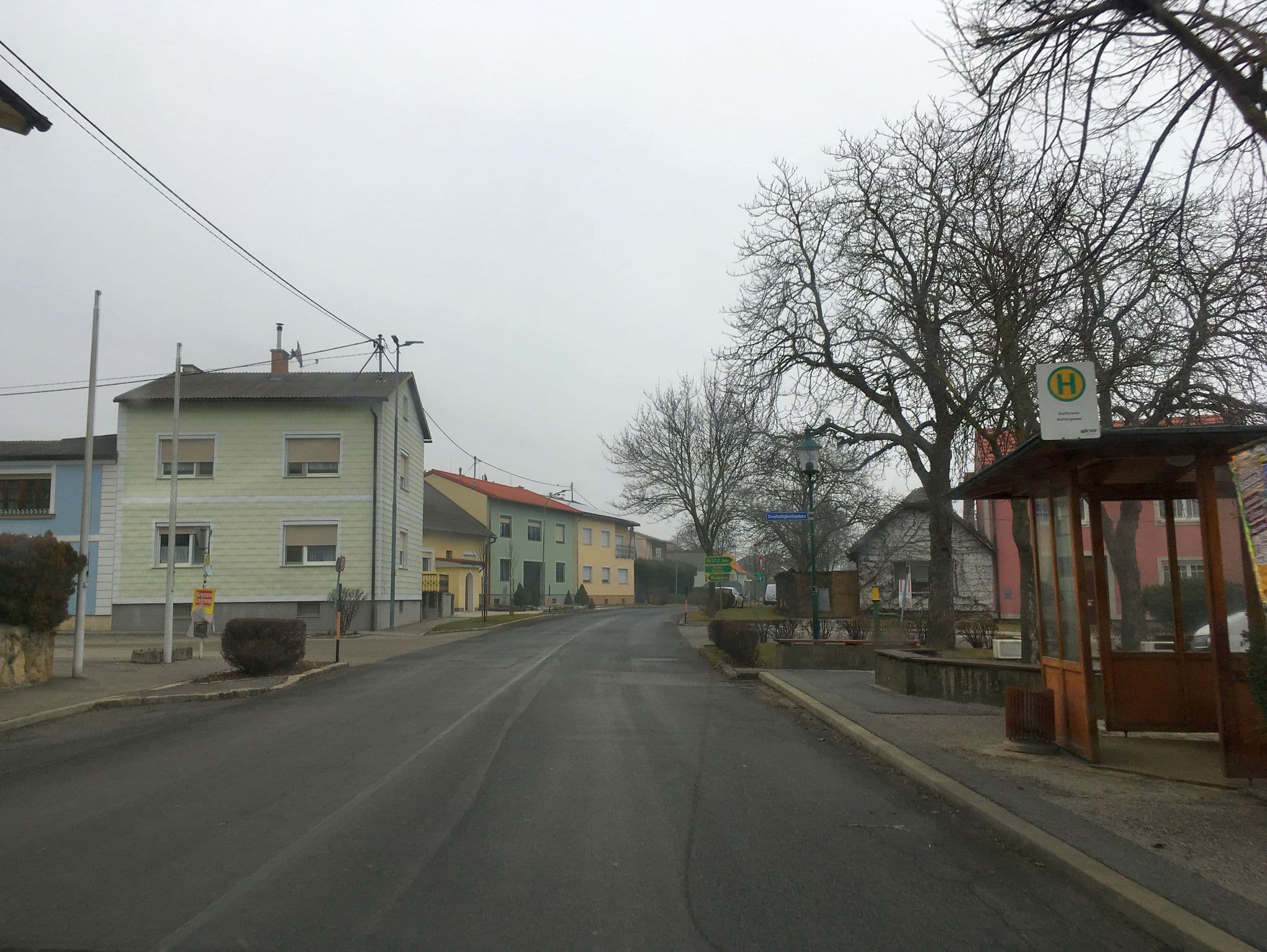 Street view near Landgasthof Muhr, Margarethen am Moos — © istefanos (CC BY-SA · Mapillary)