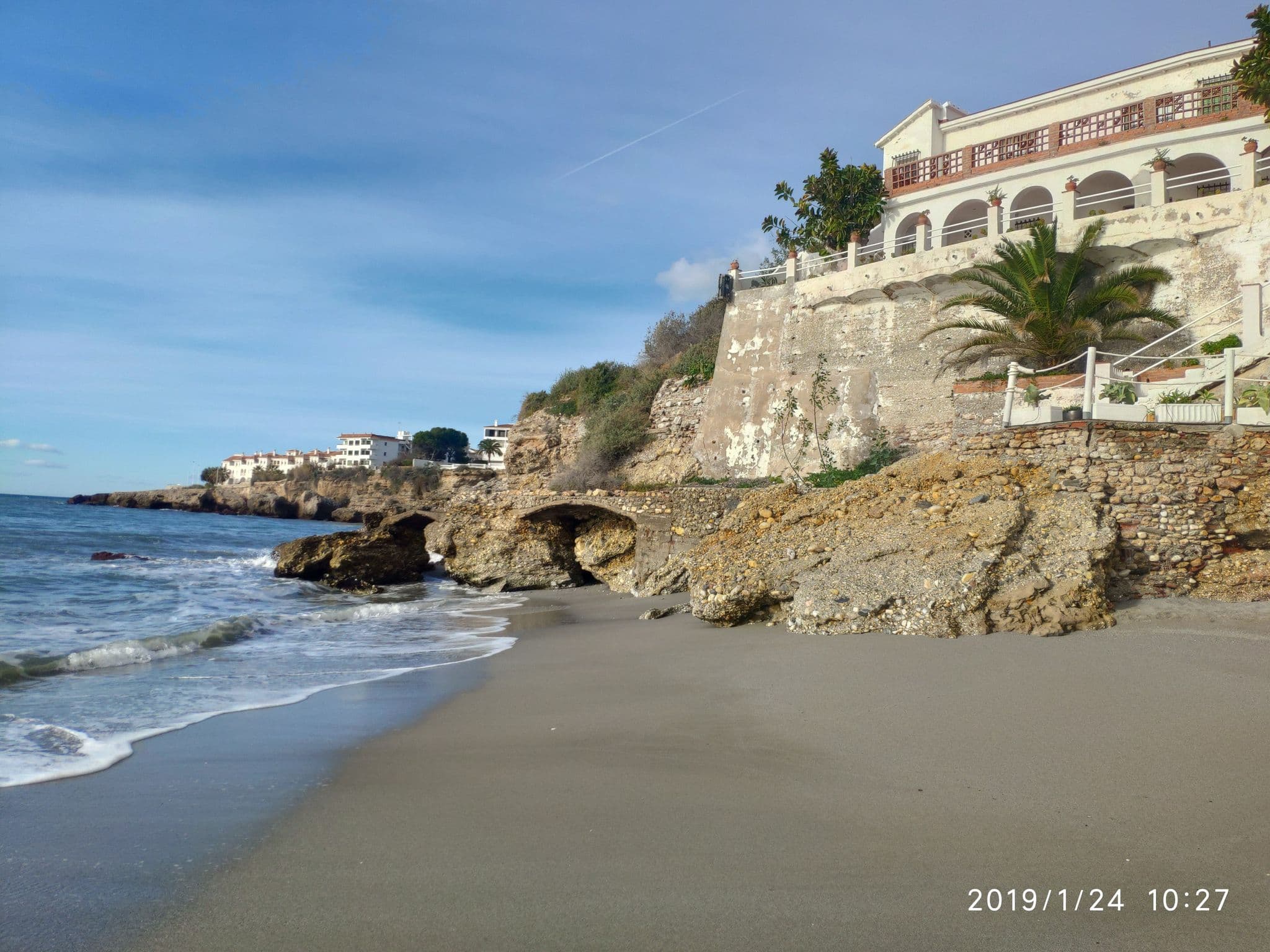 Street view near Hotel Balcón de Europa, Nerja
