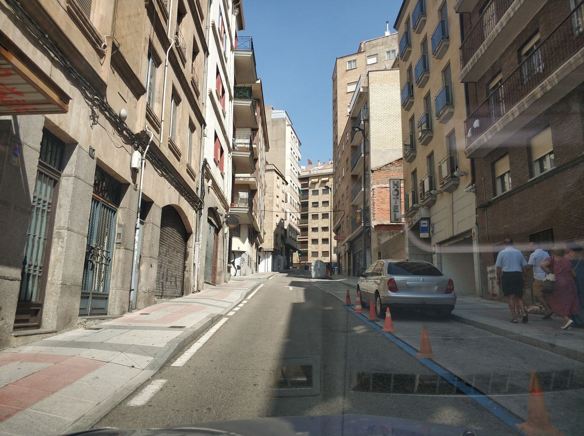 Street view near Soho Boutique Ítaca, Santa Marta de Tormes — © sanchi (CC BY-SA · Mapillary)