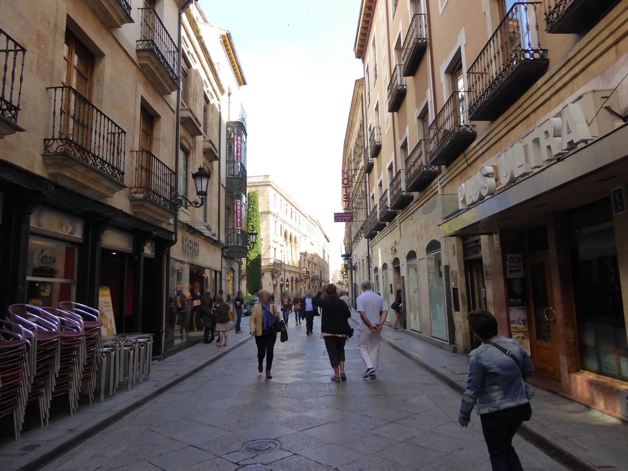 Street view near Suites Libertad, Santa Marta de Tormes — © civitas (CC BY-SA · Mapillary)