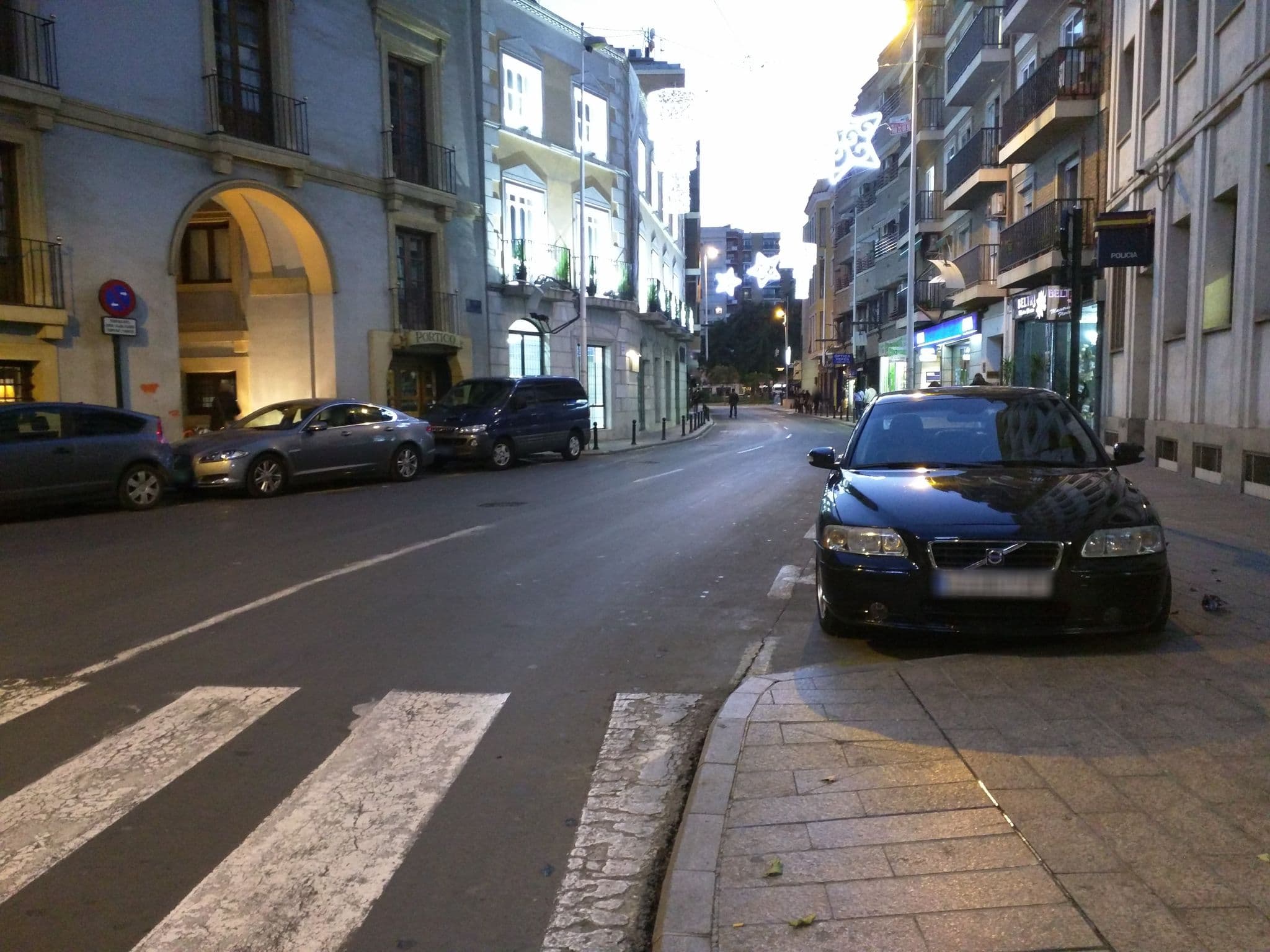 Street view near Hotel Arco de San Juan, Murcia — © barzana (CC BY-SA · Mapillary)
