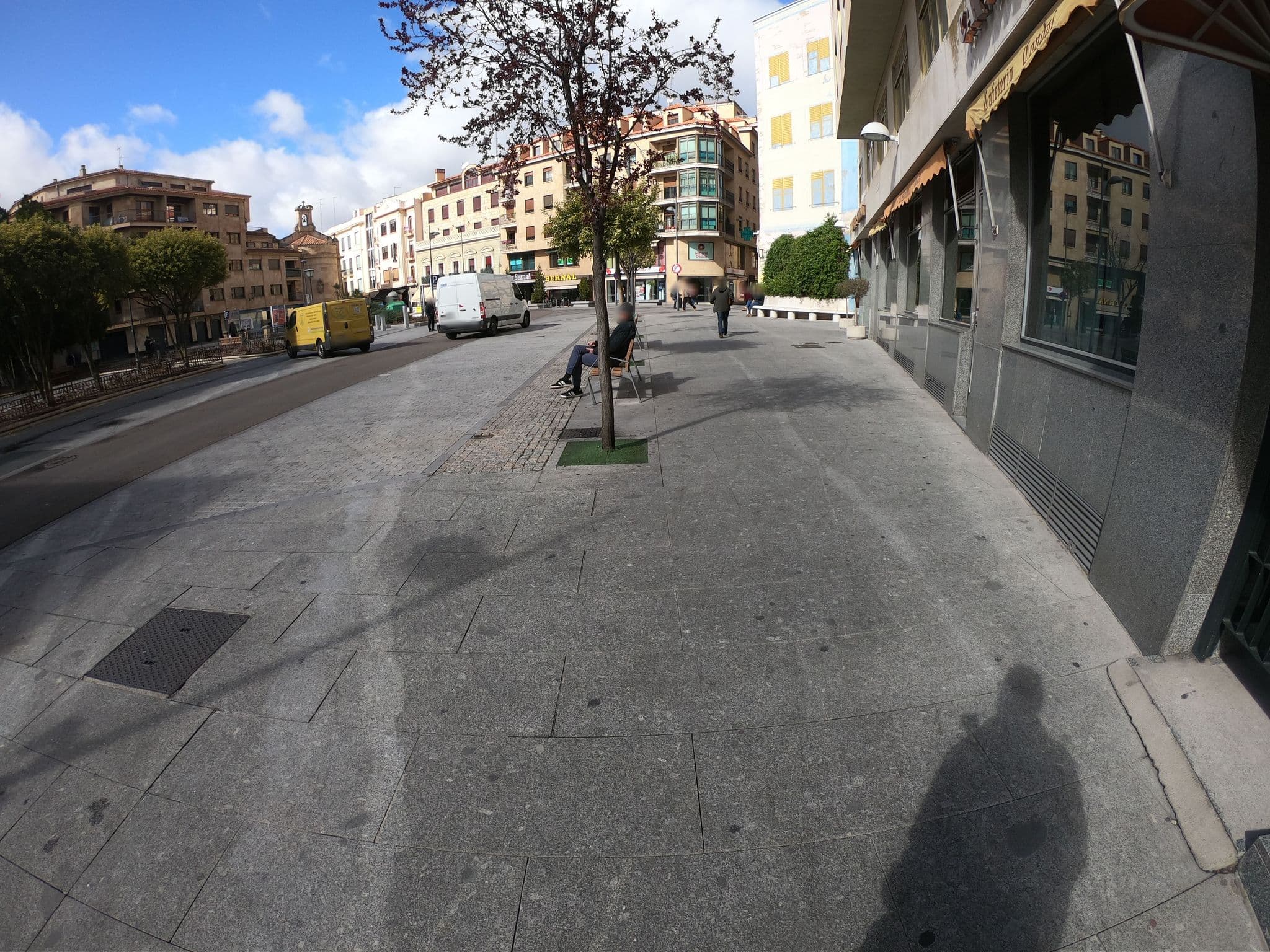 Street view near Hotel R. Condal, Santa Marta de Tormes — © sanchi (CC BY-SA · Mapillary)