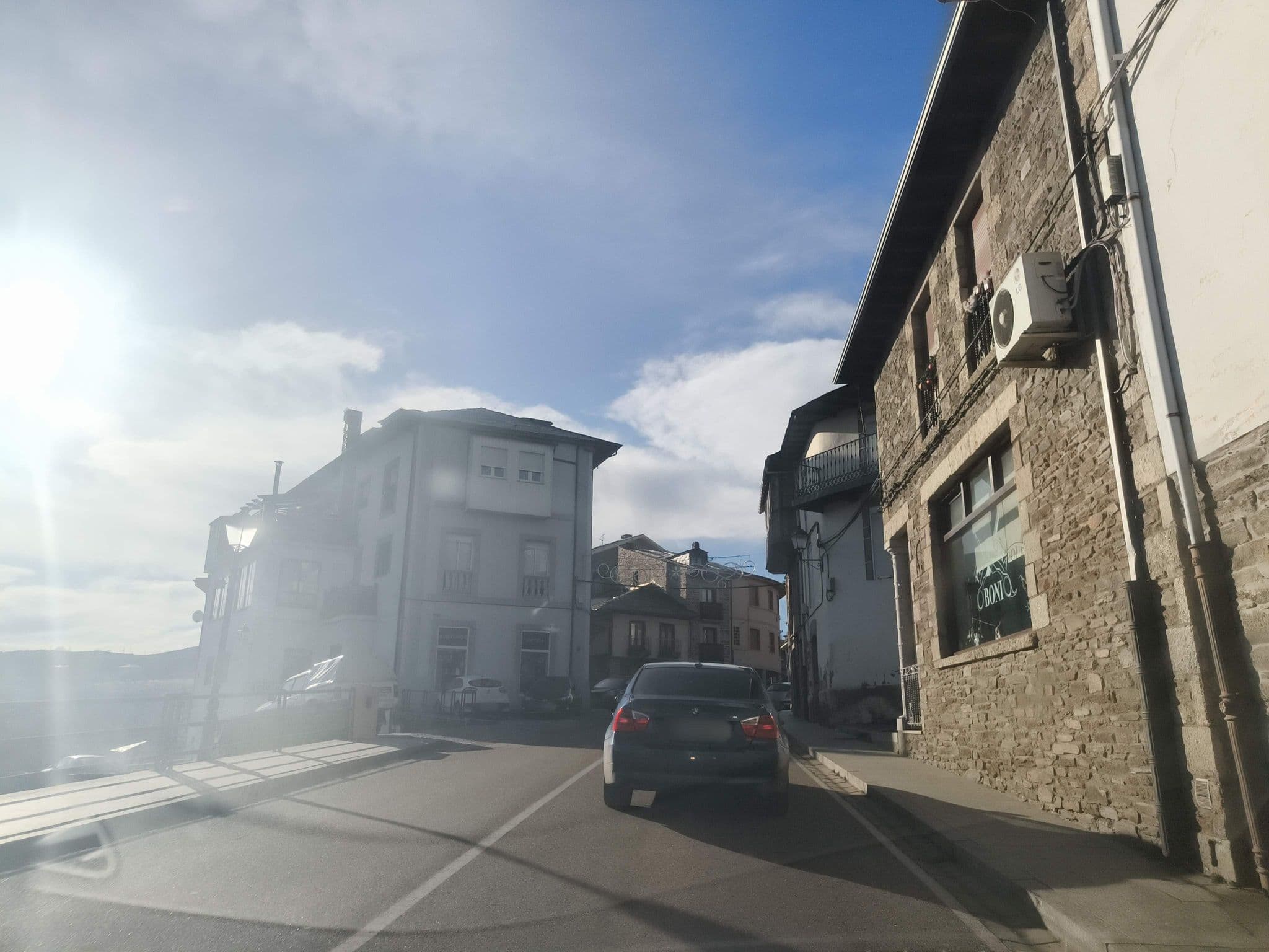 Street view near Posada Real La Pascasia, Puebla de Sanabria — © sanchi (CC BY-SA · Mapillary)