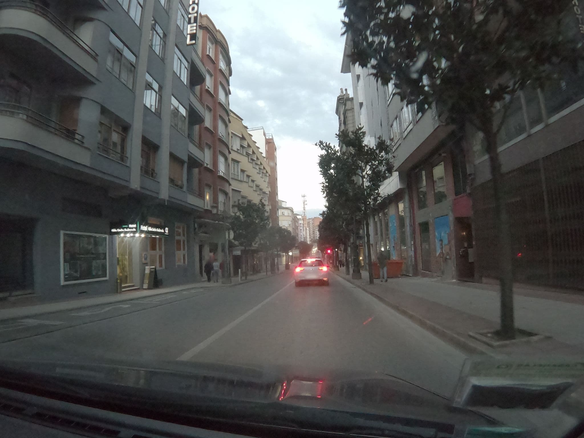 Street view near Hotel Alda Centro Ponferrada, Ponferrada — © sanjorgepinho (CC BY-SA · Mapillary)