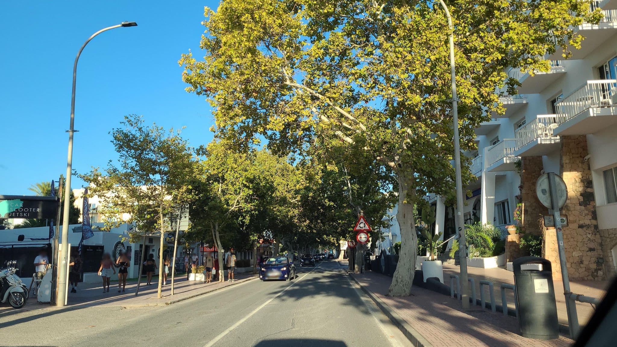Street view near Vibra Marco Polo I, Sant Antoni de Portmany