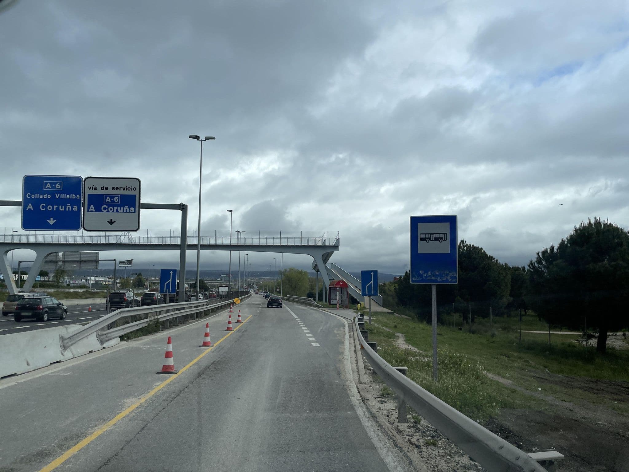 Street view near B&B Hotel Madrid Pinar de Las Rozas, Las Matas — © seraq (CC BY-SA · Mapillary)