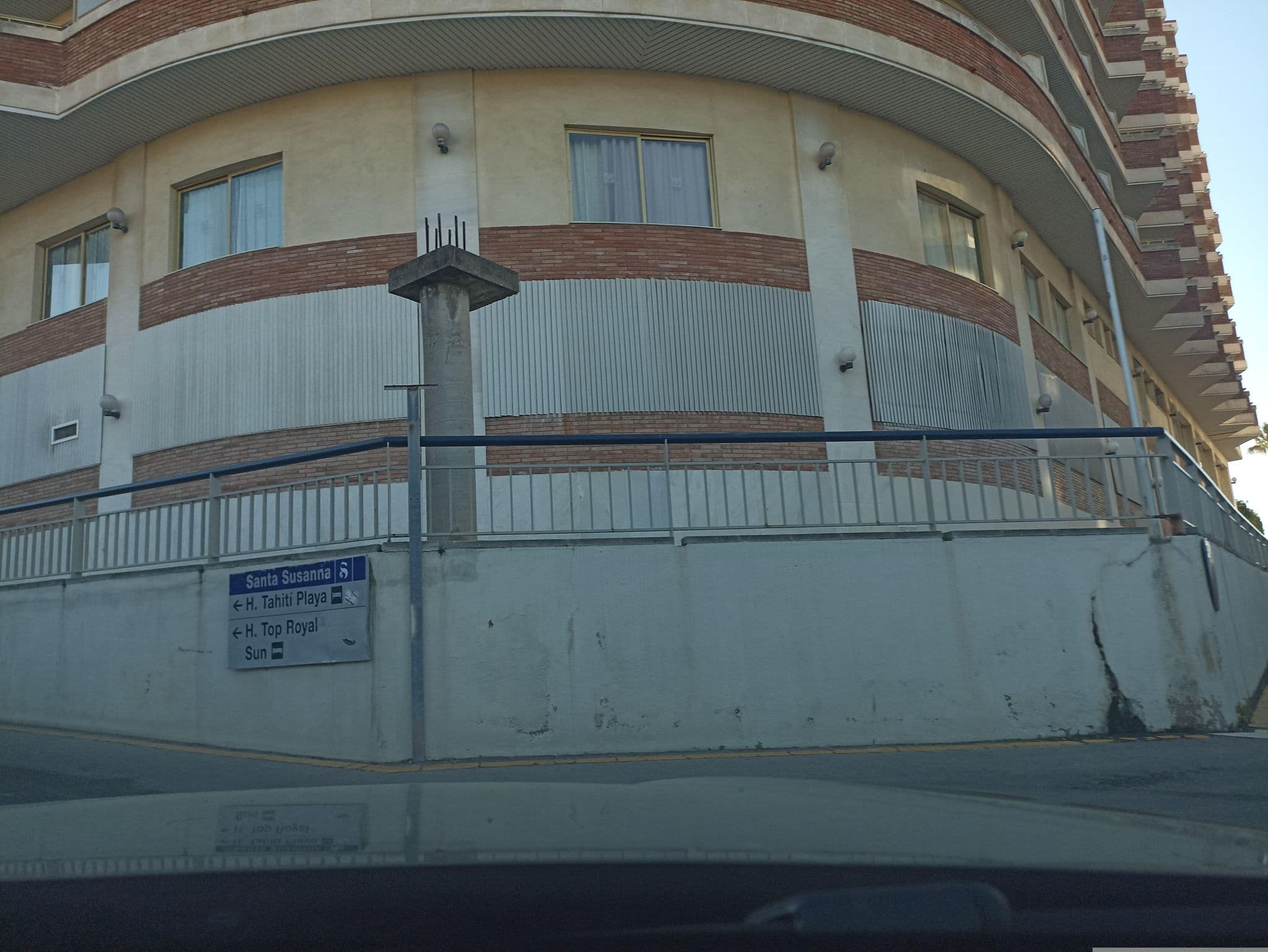 Street view near htop Royal Sun, Santa Susanna — © toniserra (CC BY-SA · Mapillary)