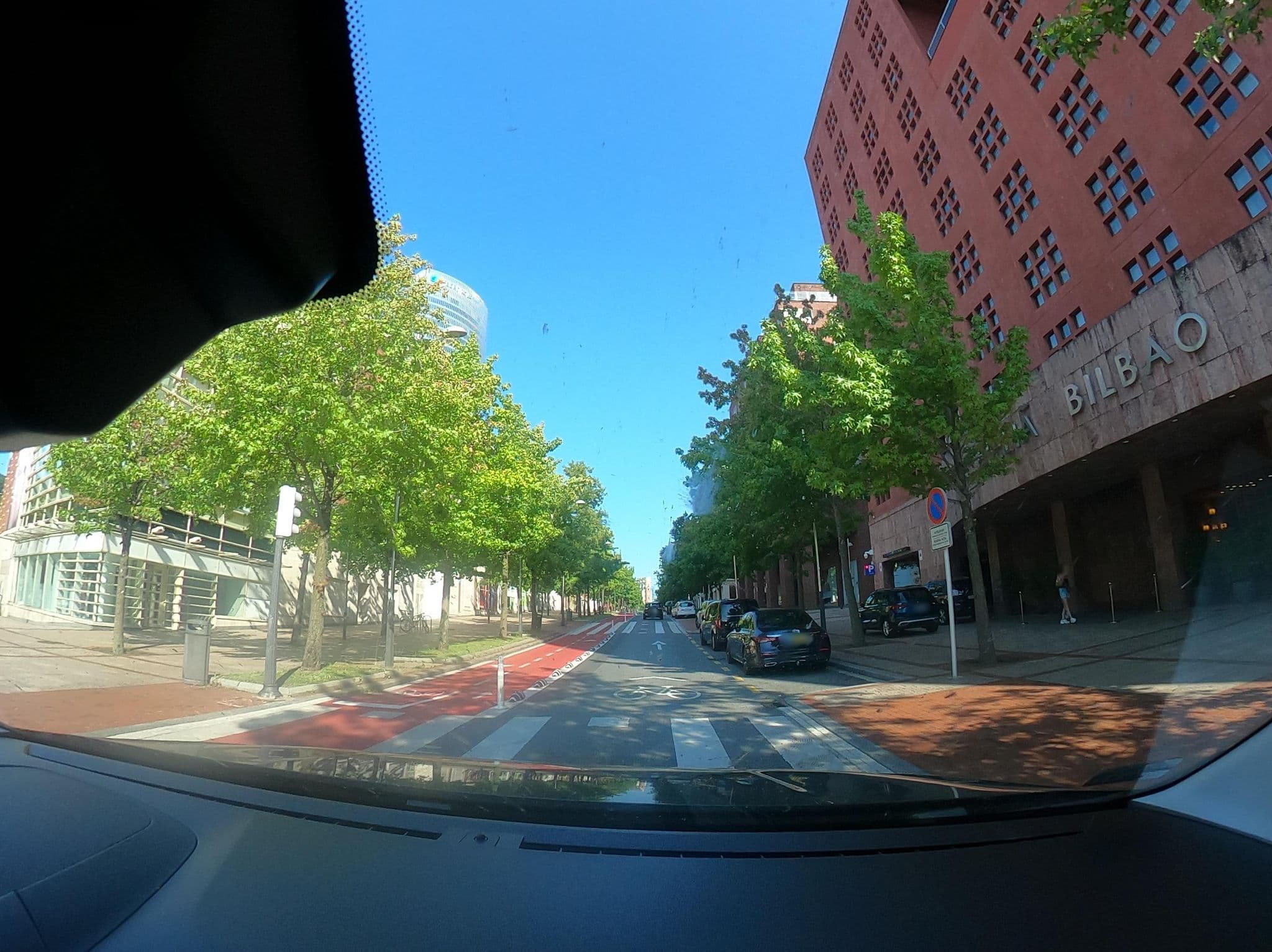 Street view near Meliá Bilbao, Bilbao — © vst (CC BY-SA · Mapillary)