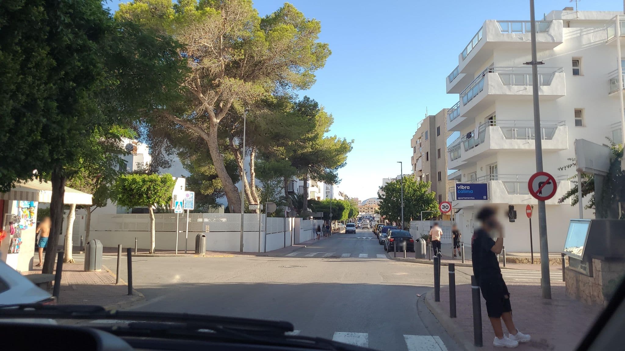 Street view near Ap. El Moro, Sant Antoni de Portmany