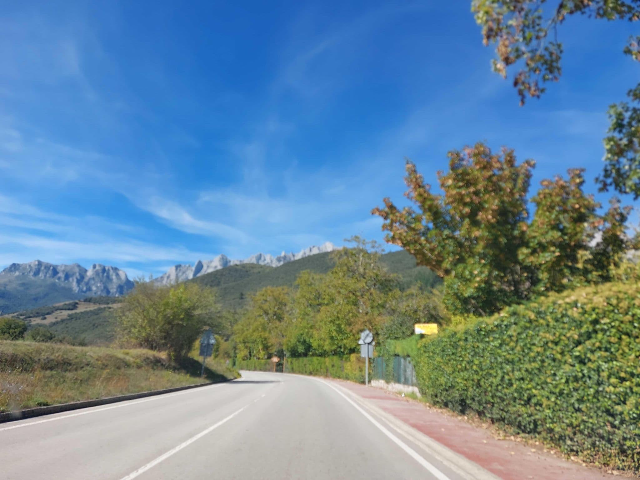 Street view near La Isla, Potes
