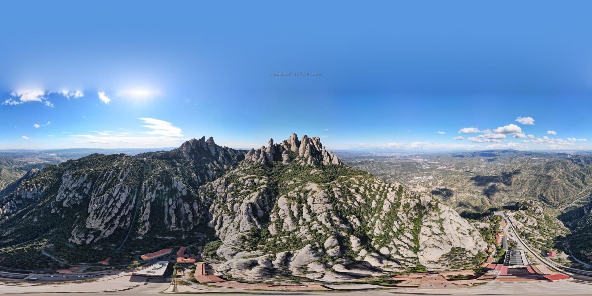 Street view near Hotel Abat Cisneros, Collbató — © coronaviking (CC BY-SA · Mapillary)