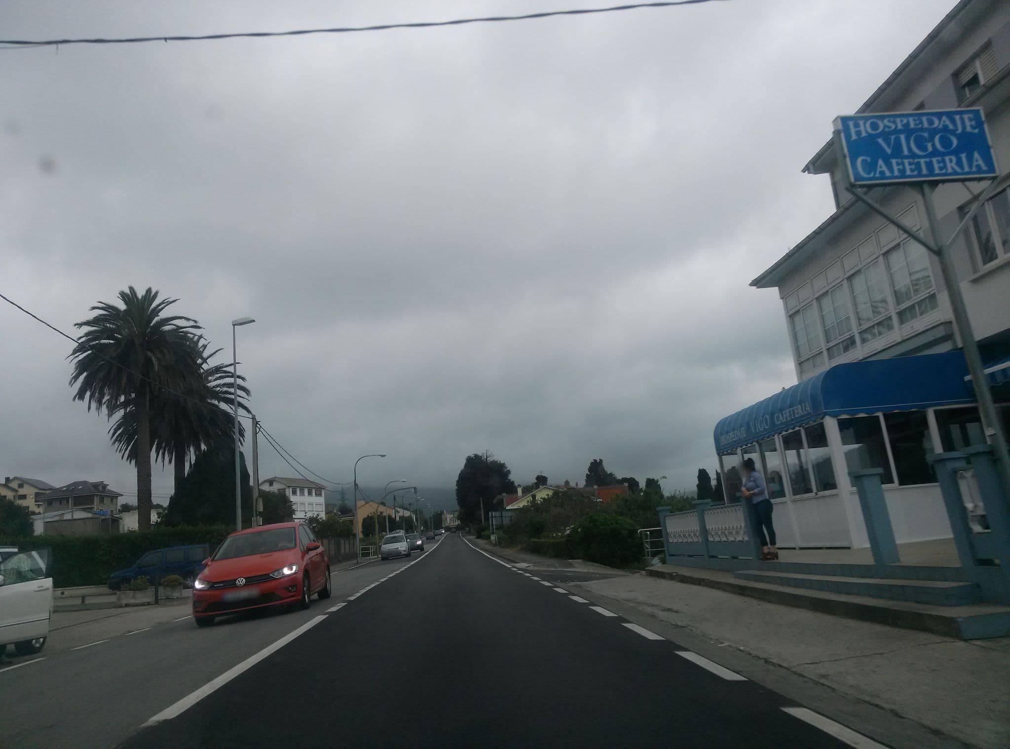 Street view near Hostal Vigo, Viveiro — © gaptpro (CC BY-SA · Mapillary)