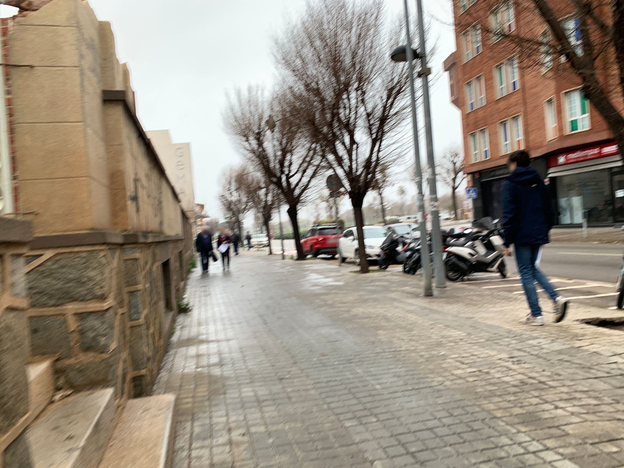 Street view near URH Hotel Ciutat de Mataró, Mataró — © egorka (CC BY-SA · Mapillary)