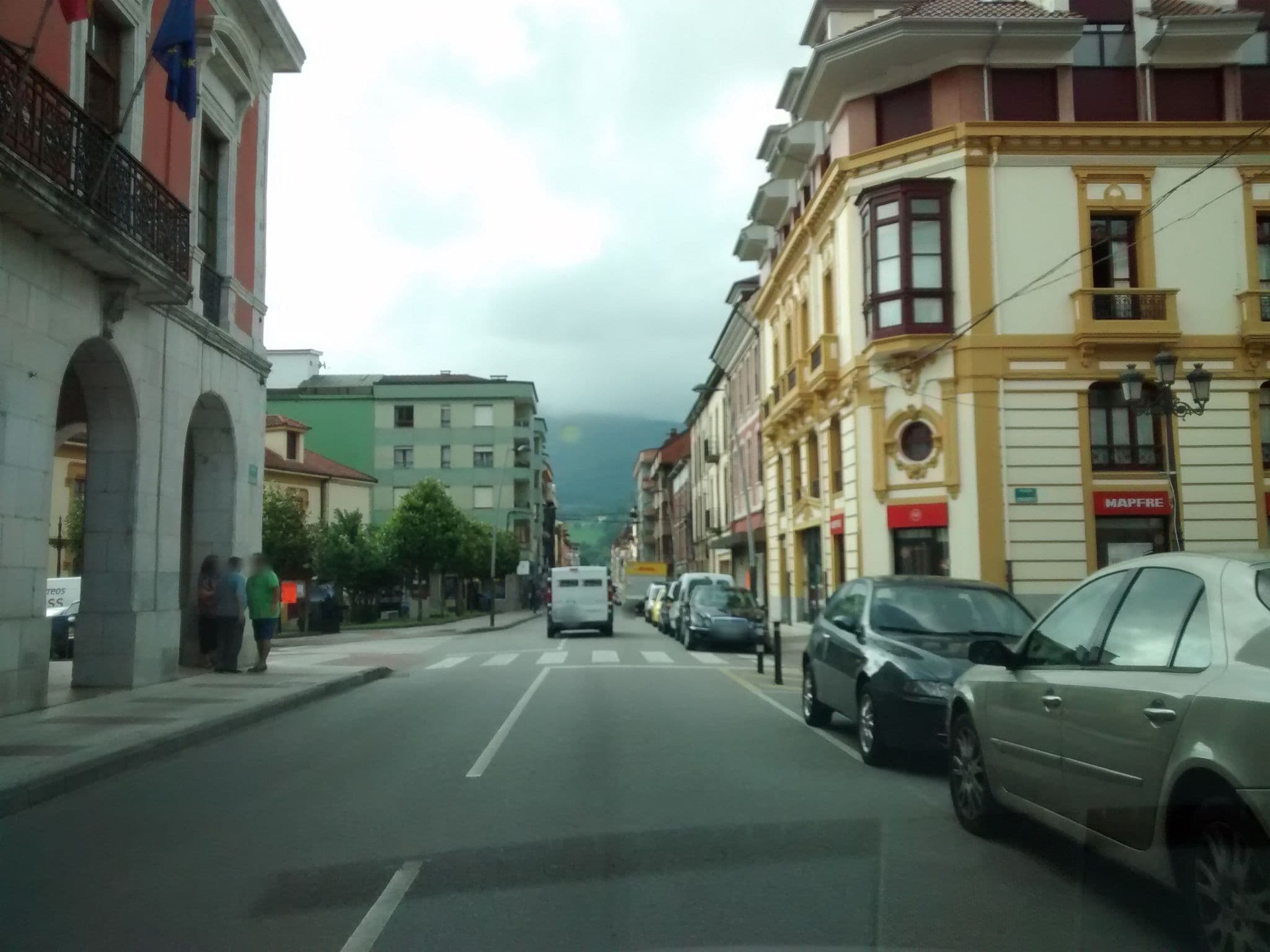 Street view near La Posada de Barro, Infiesto — © msevilla00 (CC BY-SA · Mapillary)