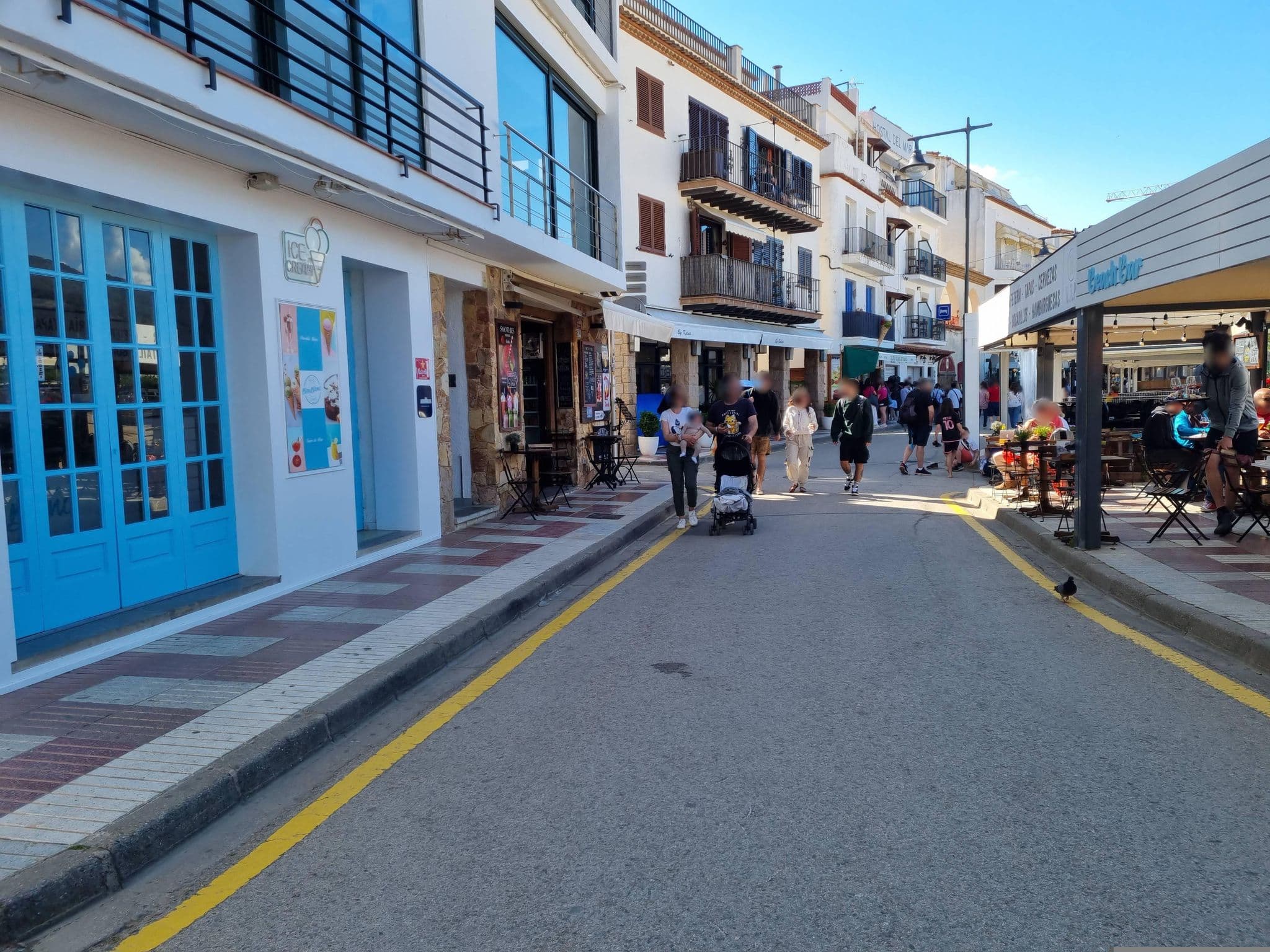 Street view near Hotel Cap d'Or, Tossa de Mar — © Franciscovalera (CC BY-SA · Mapillary)