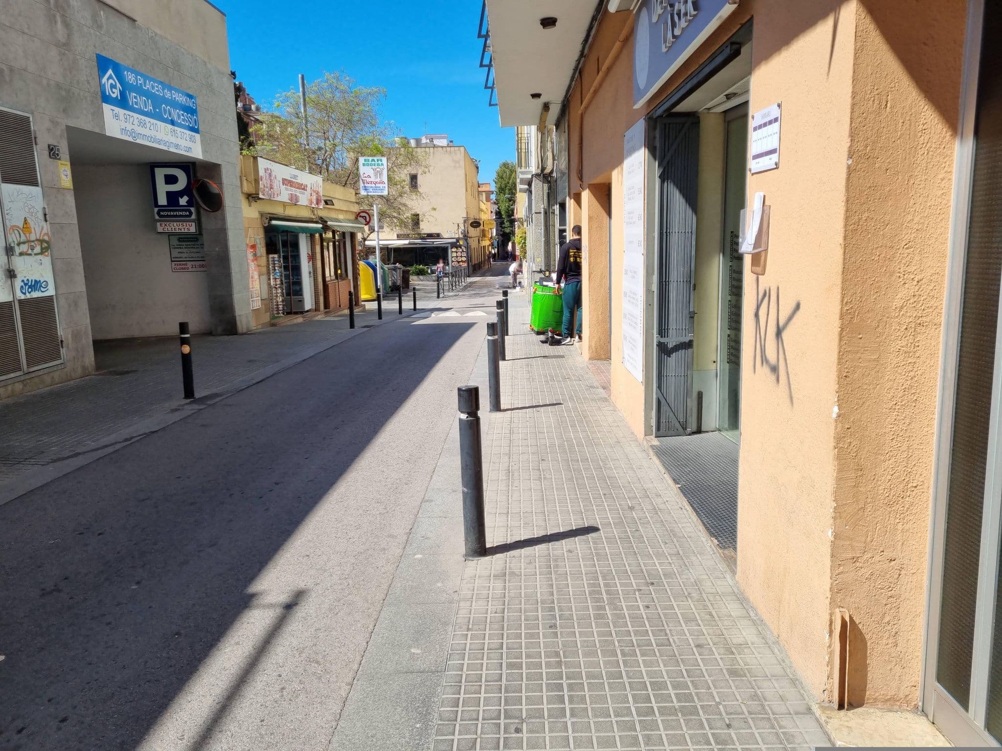 Street view near Aqua Hotel Bertran Park (family room building), Lloret de Mar