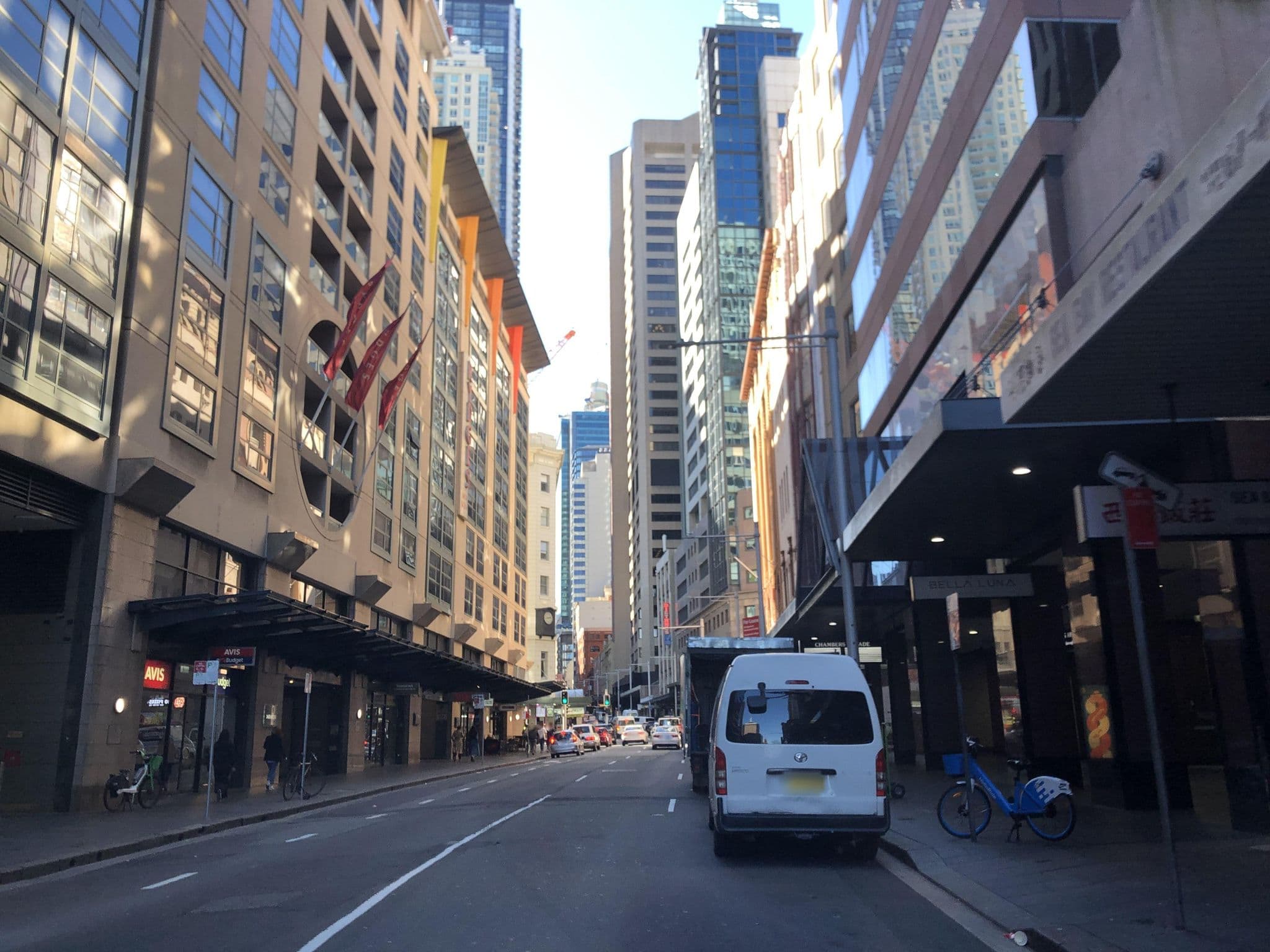 Street view near Hotel Ibis Sydney World Square, Haymarket — © jlstudio (CC BY-SA · Mapillary)