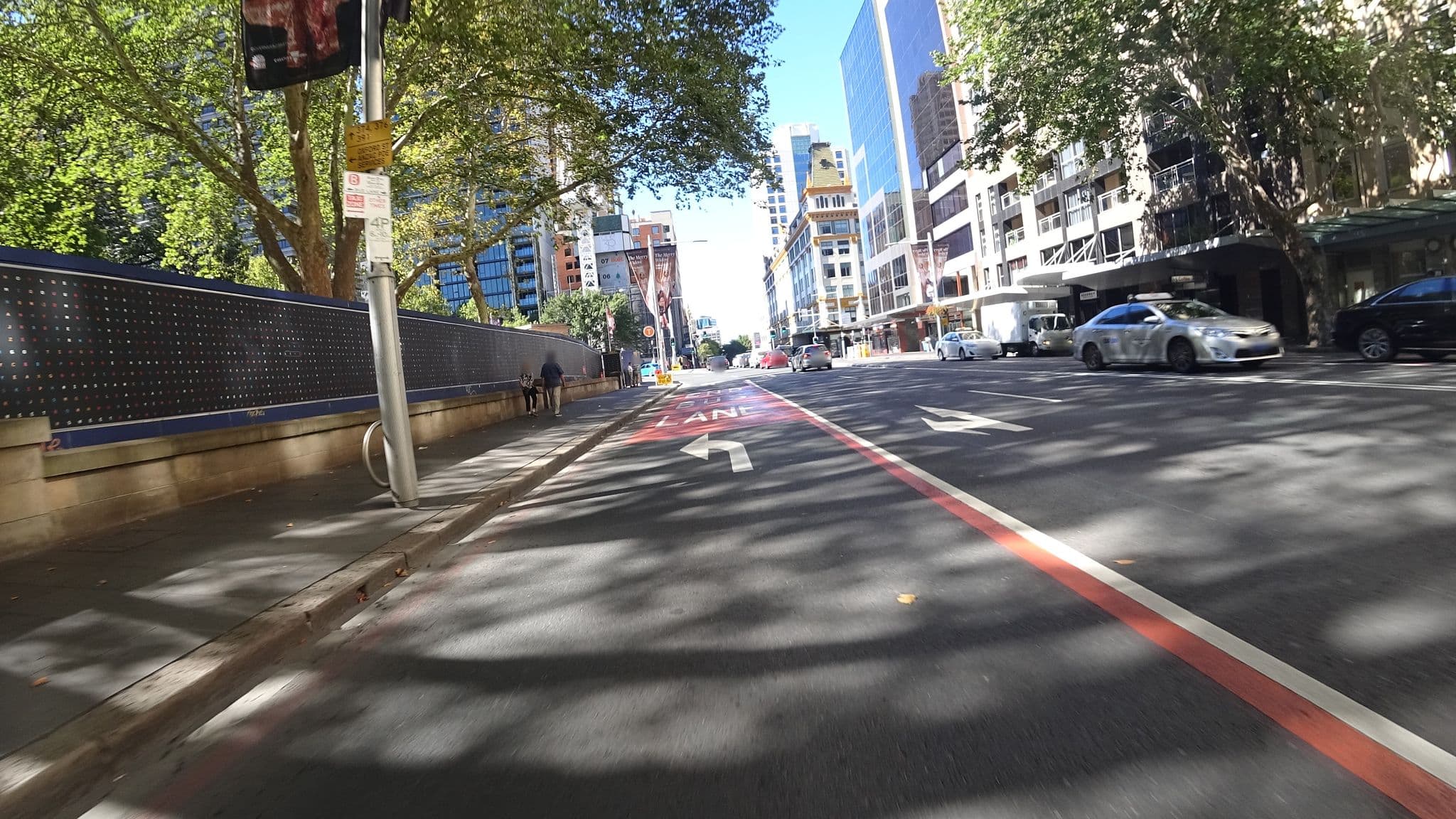 Street view near Regency Hyde Park, Haymarket — © aharvey (CC BY-SA · Mapillary)