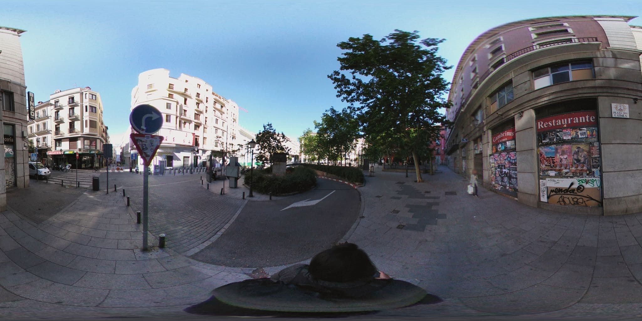 Street view near Thompson Madrid, Madrid Centro