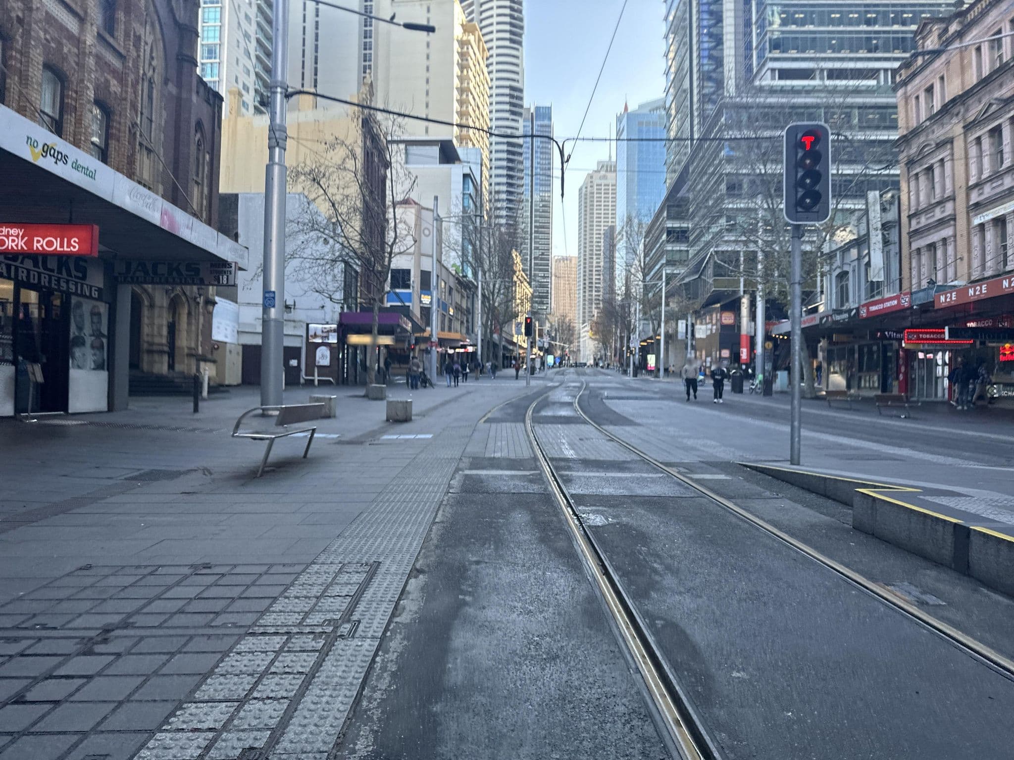 Street view near Pensione Hotel, Haymarket — © jakecopp (CC BY-SA · Mapillary)